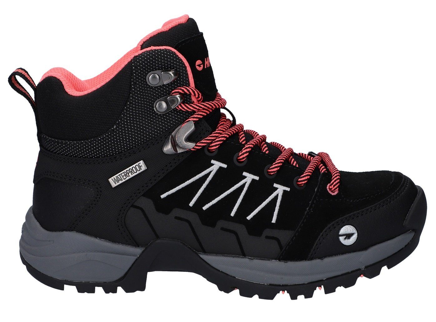Hi-Tec V-Lite Orion Mid WP (waterproof/wasserdicht) schwarz Damen Wanderschuh