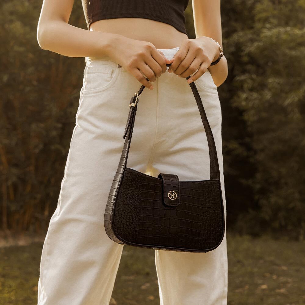 Victoria Hyde Handtasche Victoria Hyde Tulip Damen Klassisch Unifarbe Innen (Kein Set, Kein Set), klassisch