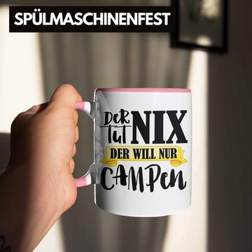 Trendation Tasse Trendation - Wohnwagen Camper Tasse Geschenke Wohnmobil Männer Campingwagen Geschenkidee Zubehör Camping Opa Oma Rentner Lustig Grafik