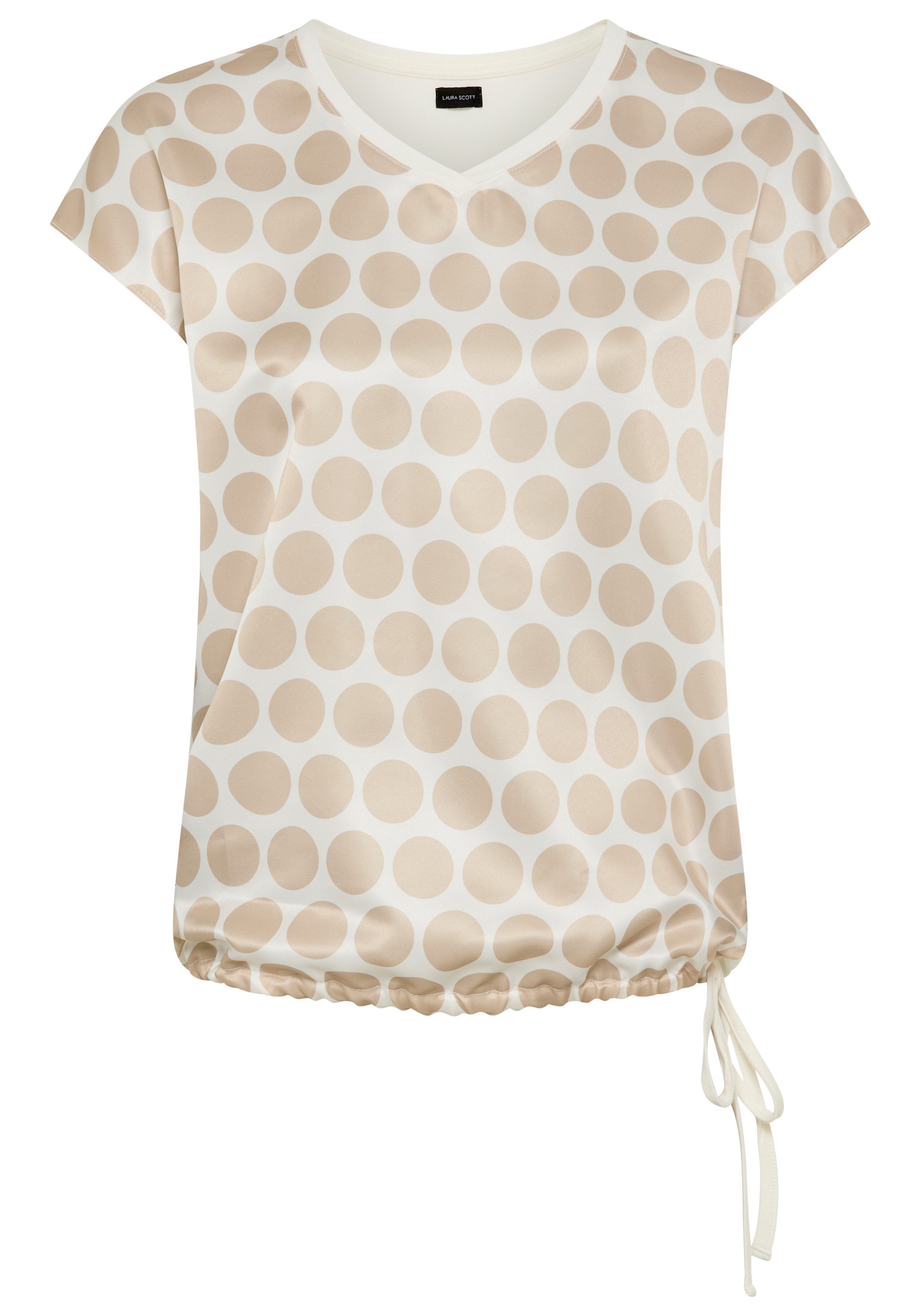 Laura Scott Hemdbluse im Punkte-Design - NEUE KOLLEKTION. Reduzierter Preis € 28,99. Unverbindliche Preisempfehlung € 34,99, (€ 28,99 pro 1 Stk)
