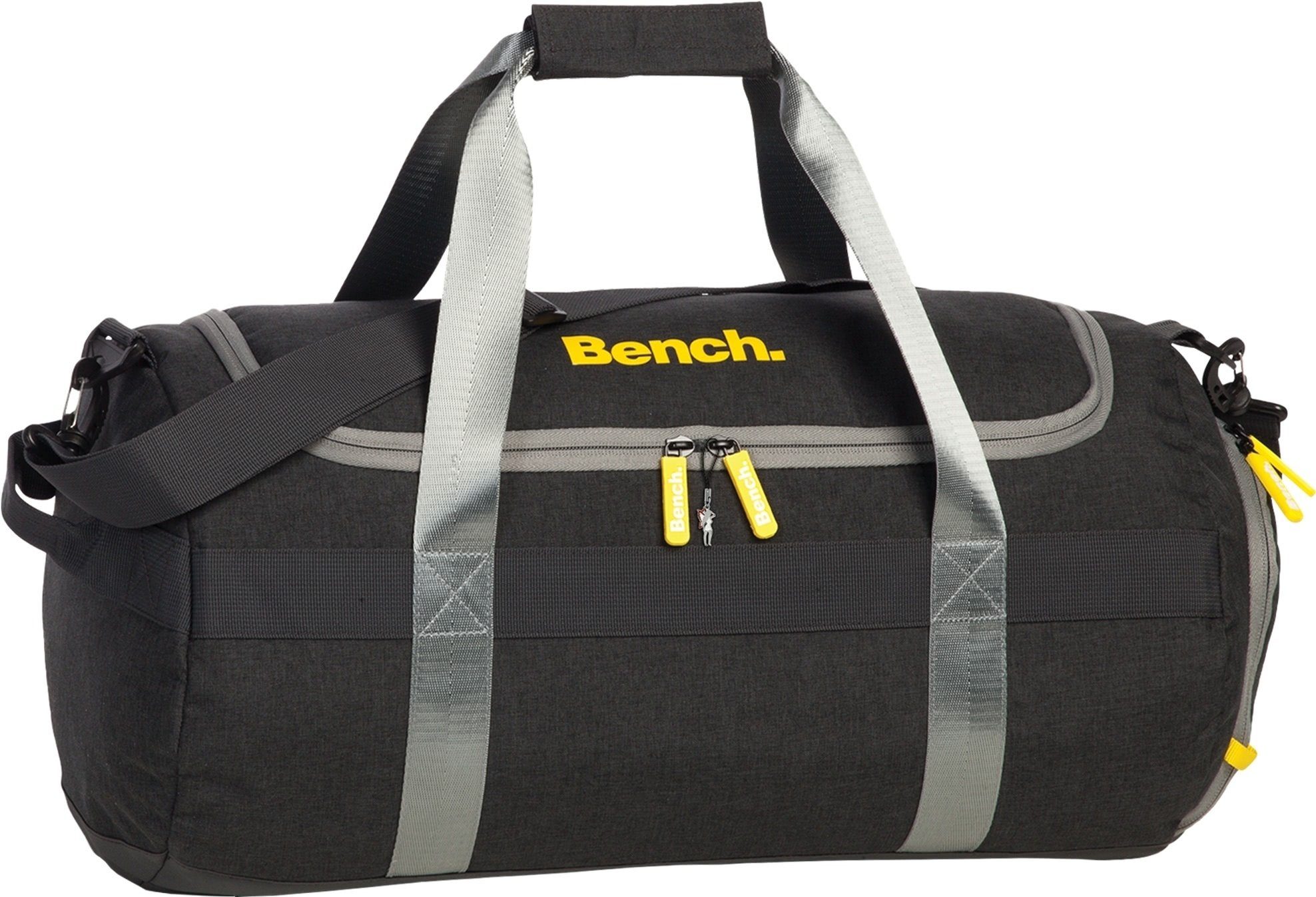 Bench. Sporttasche Bench stylische Sporttasche anthrazit (Reisetasche), Herren, Damen, Jugen Reisetasche, Sporttasche Polyester, schwarz, an
