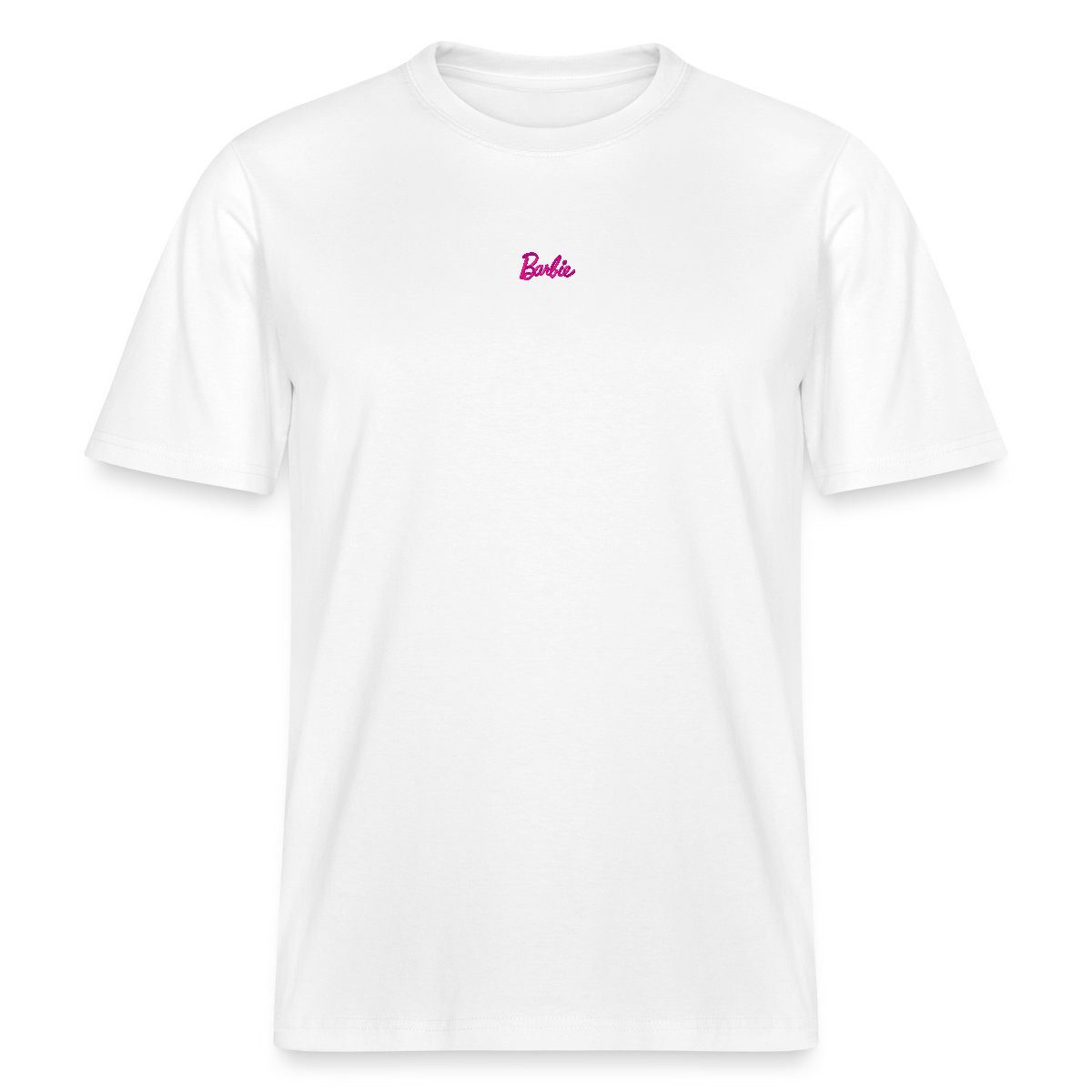 Spreadshirt T-Shirt Barbie Logo Klein Stick Relaxed Fit Unisex T-Shirt (1-tlg)