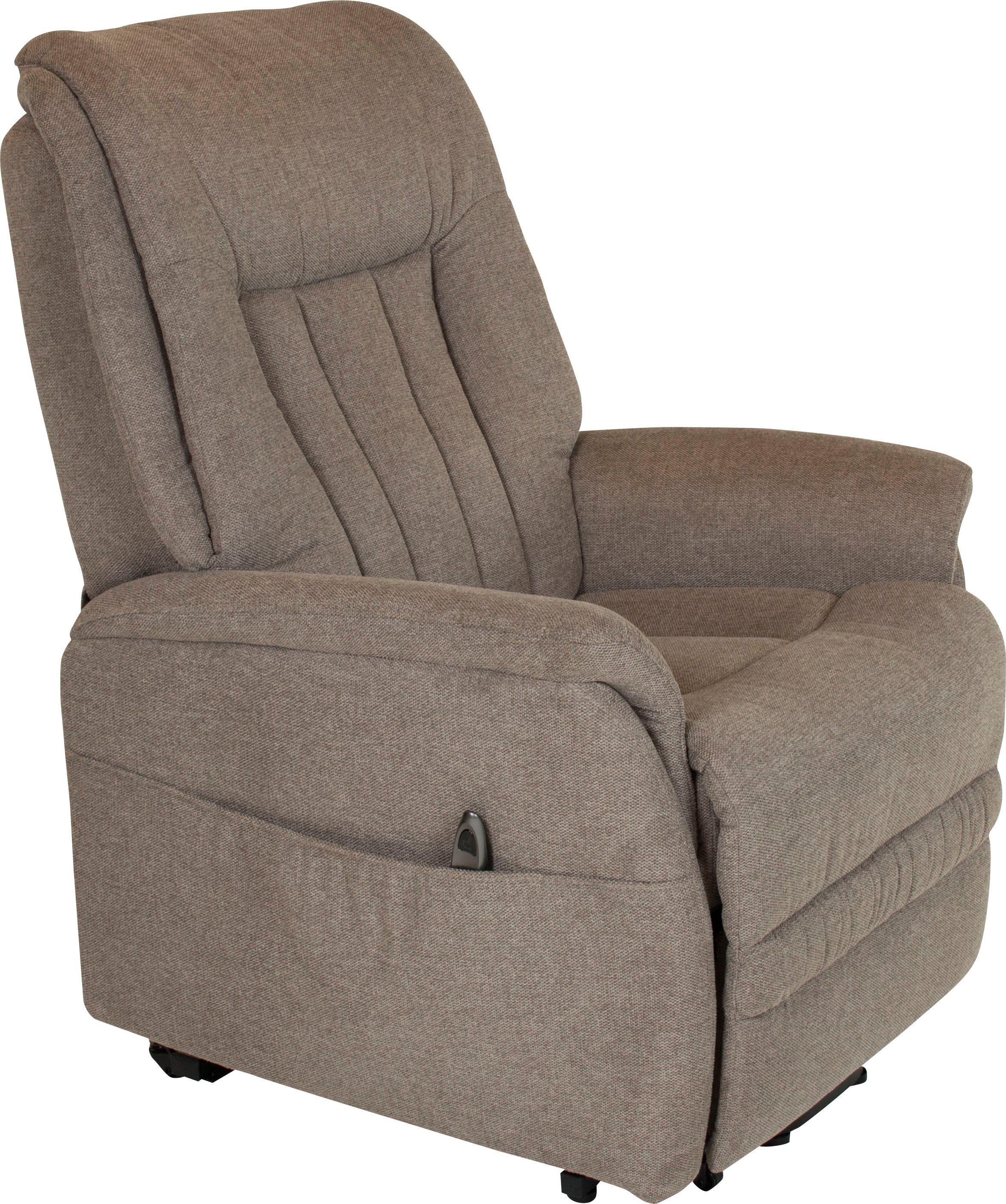 Duo Collection TV-Sessel Noli XXL bis 150 kg belastbar, mit elektrischer Aufstehhilfe, Relaxfunktion und Taschenfederkern mit Stahlwellenunterfederung