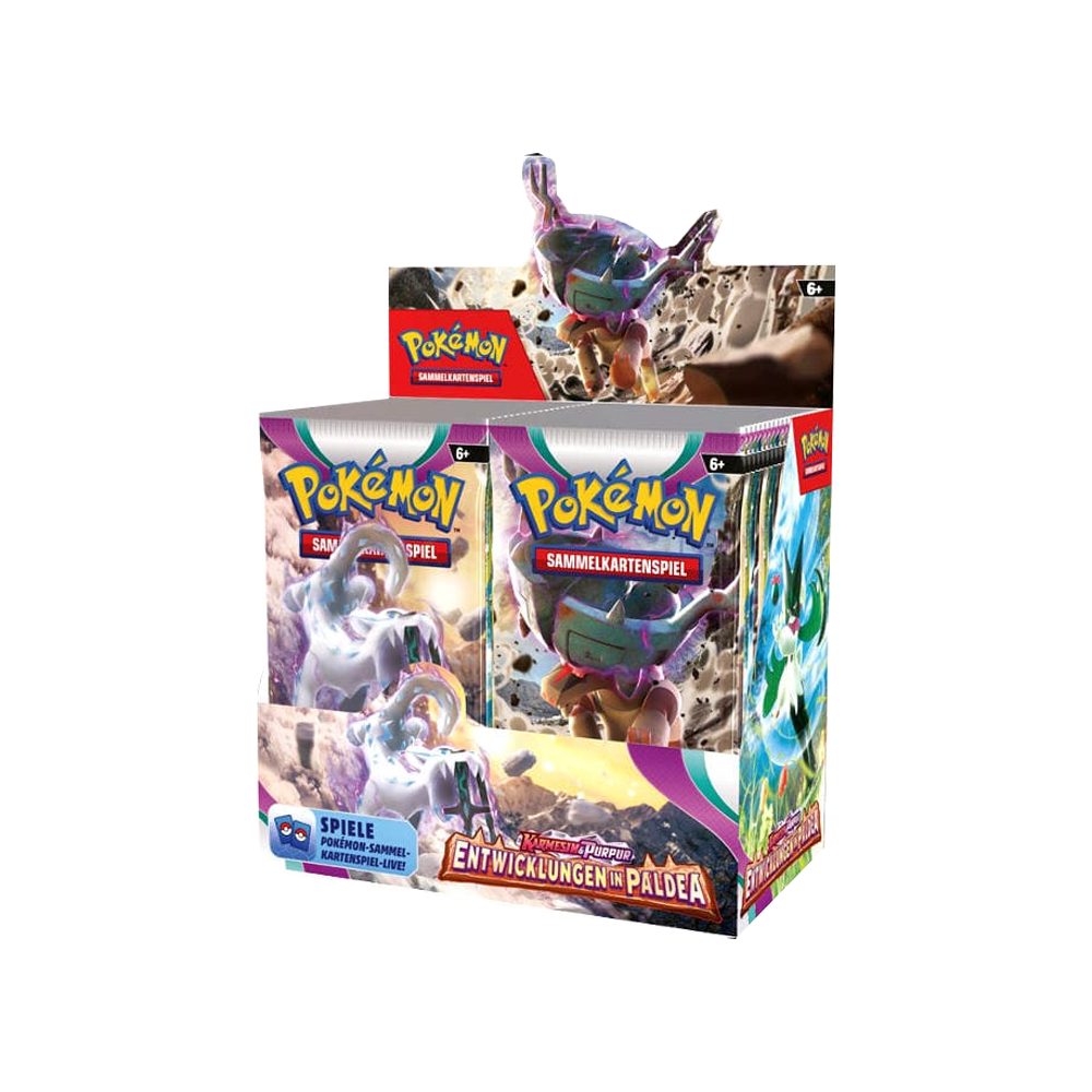 Sammelkarte Pokemon Entwicklungen in Paldea Display SV02 Deutsch