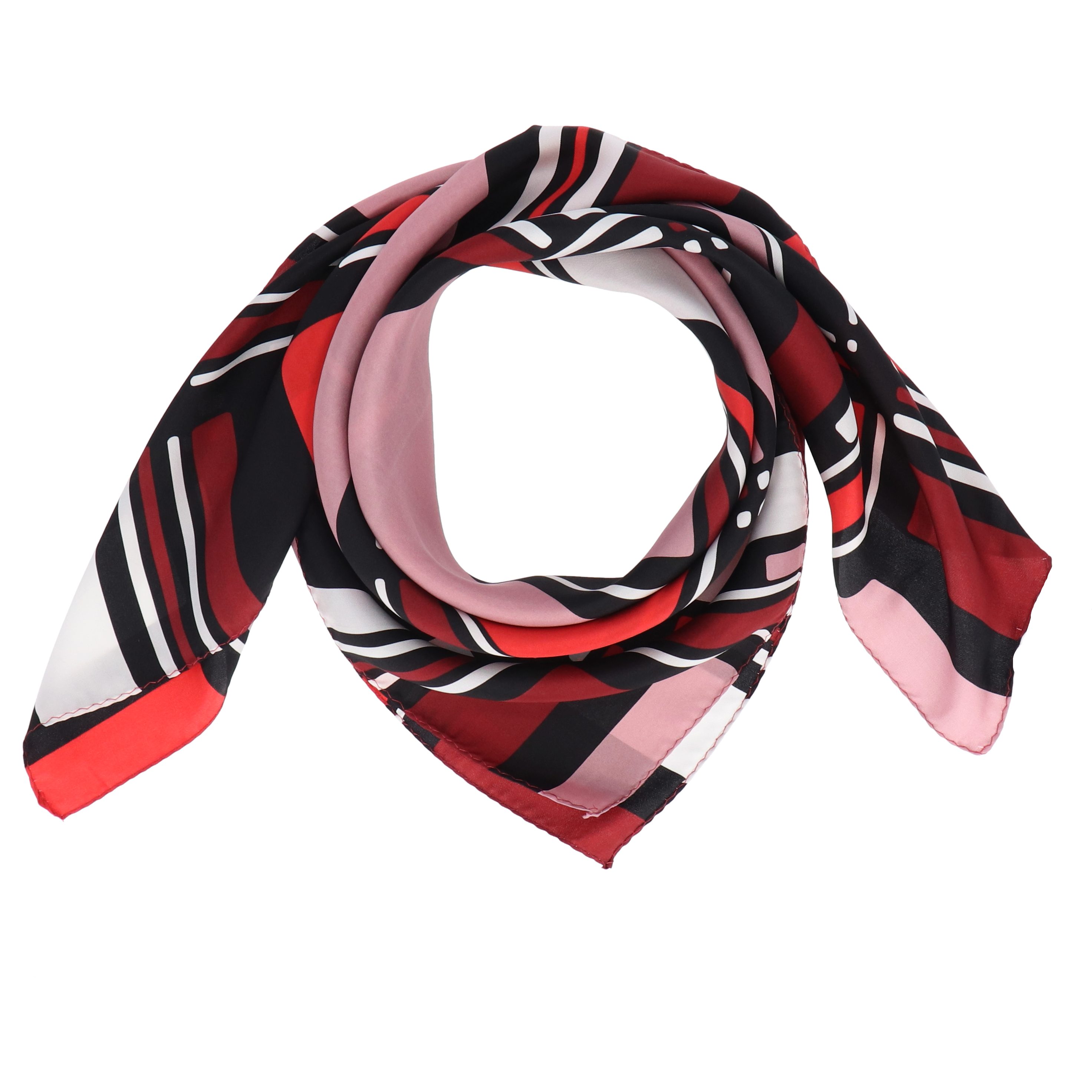 halsüberkopf Accessoires Modetuch Retro, 100% Seide!