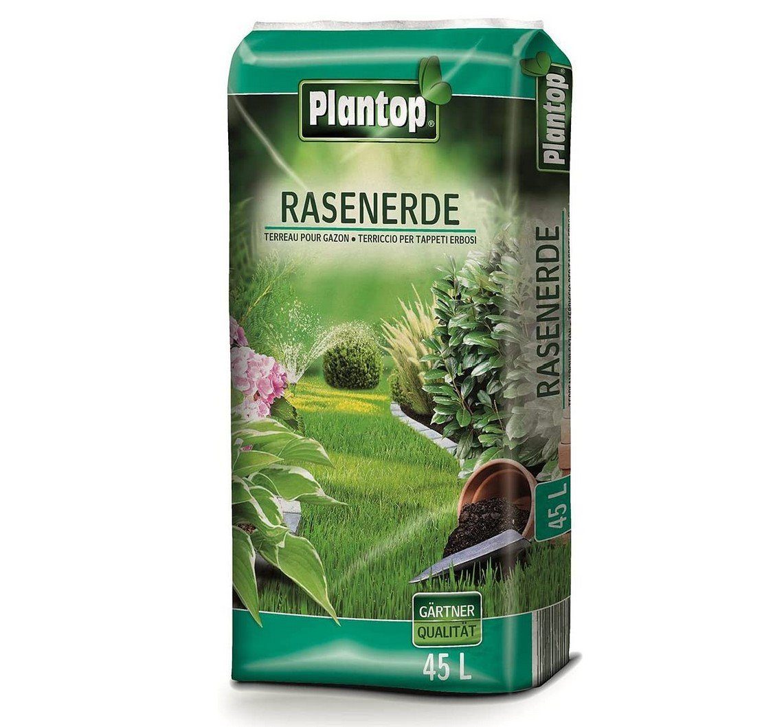 Blumenerde PLANTOP Rasenerde Kultursubstrat, 45 Ltr