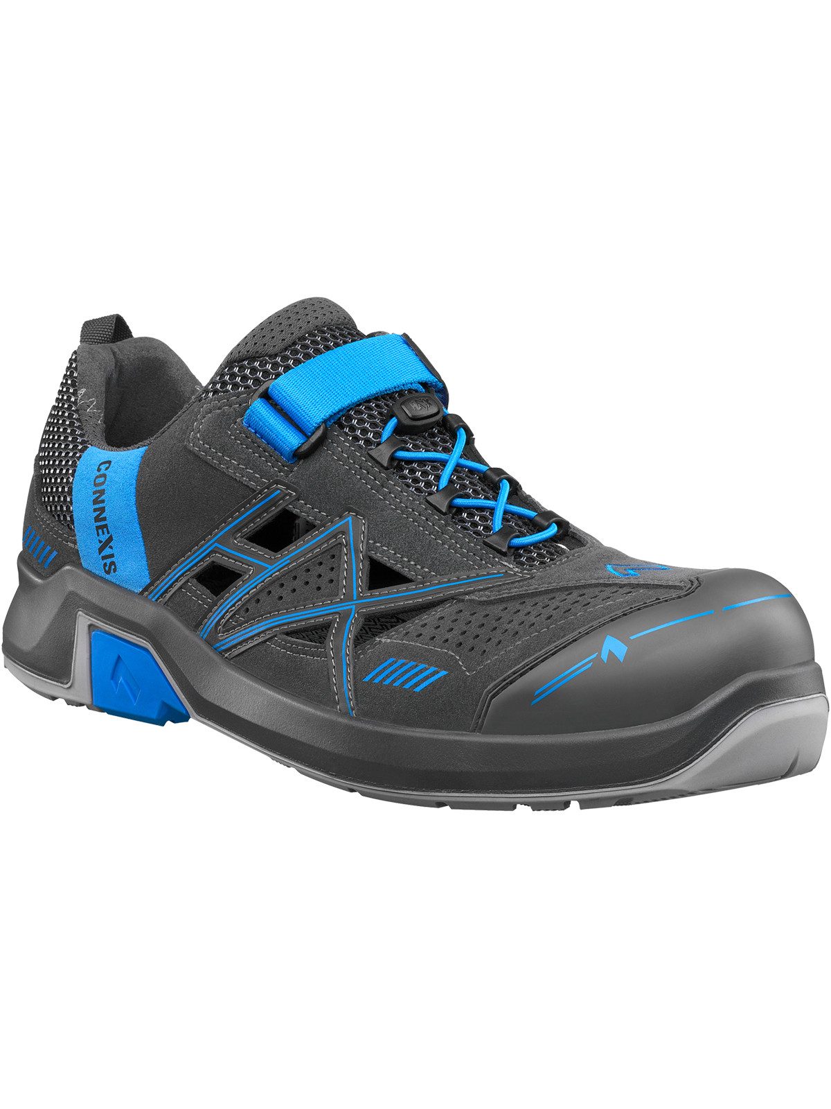 CONNEXIS Safety Air S1 low blau/grau Arbeitsschuh