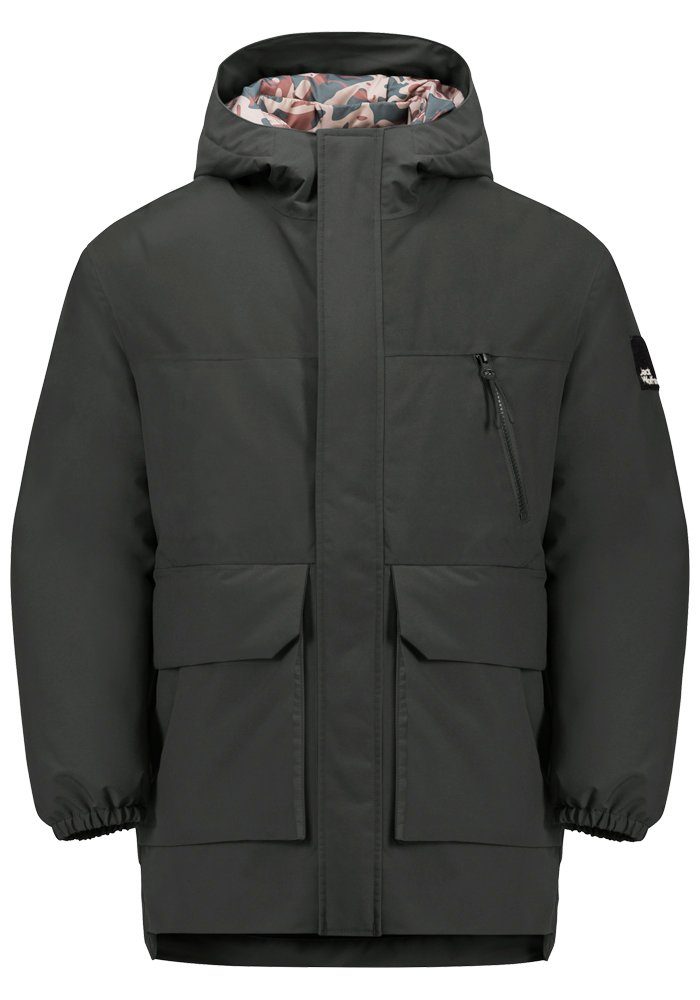 Jack Wolfskin Funktionsparka INS PARKA granite-black 2L TEEN Y