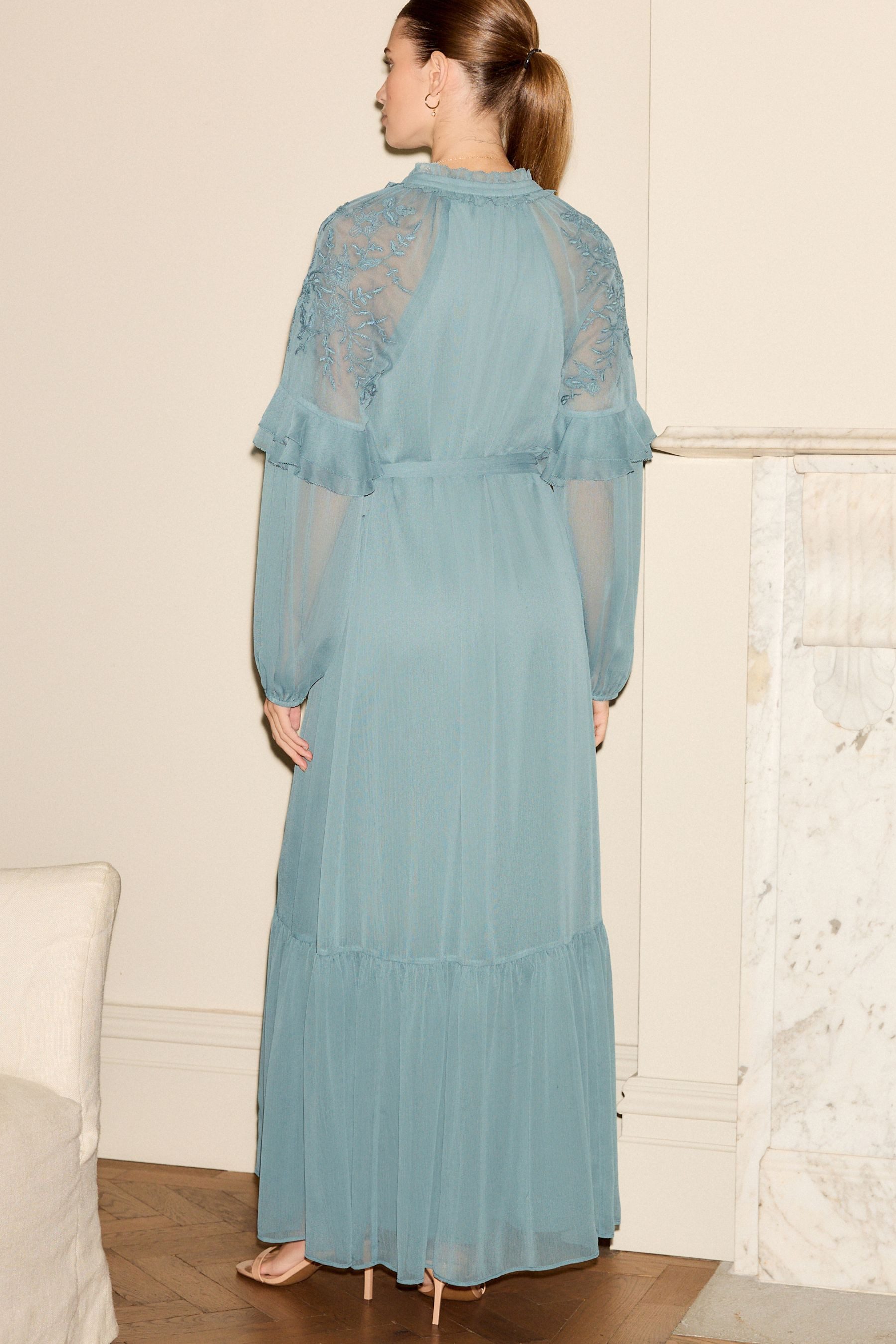 Next Maxikleid Mint Velvet Langärmeliges Maxikleid günstig online kaufen