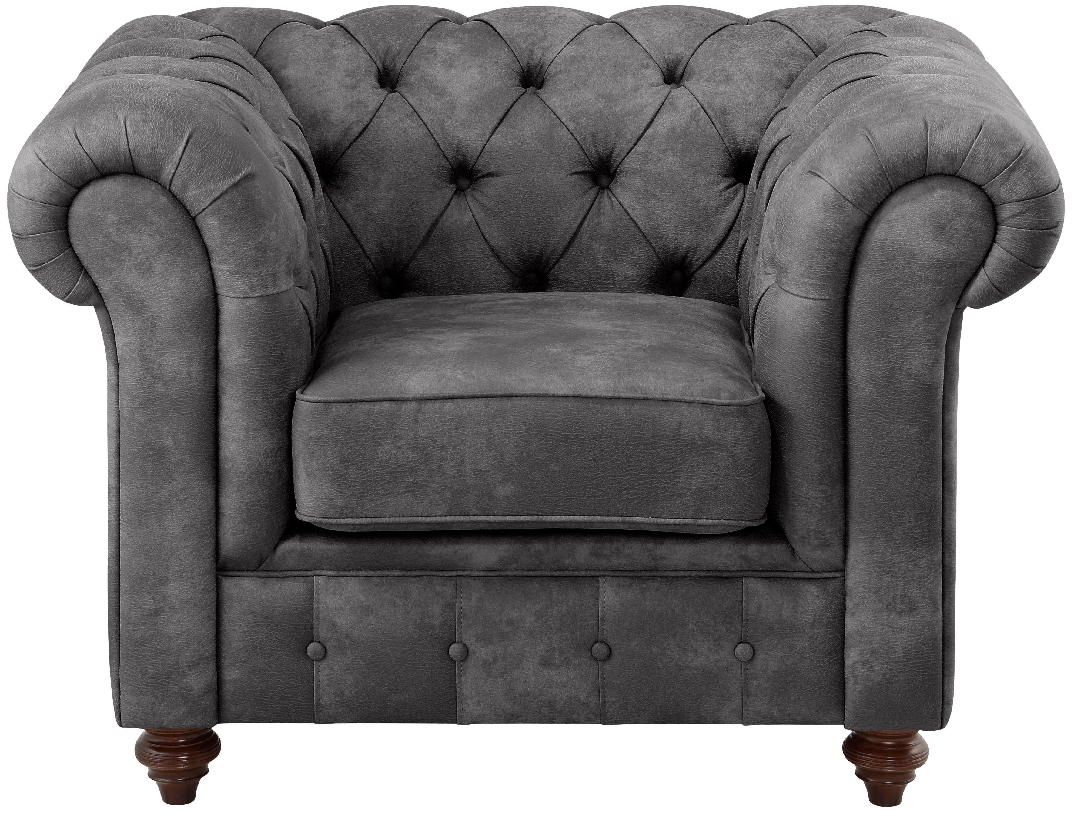 Home affaire Sessel Chesterfield B/T/H: 105/69/74 günstig online kaufen
