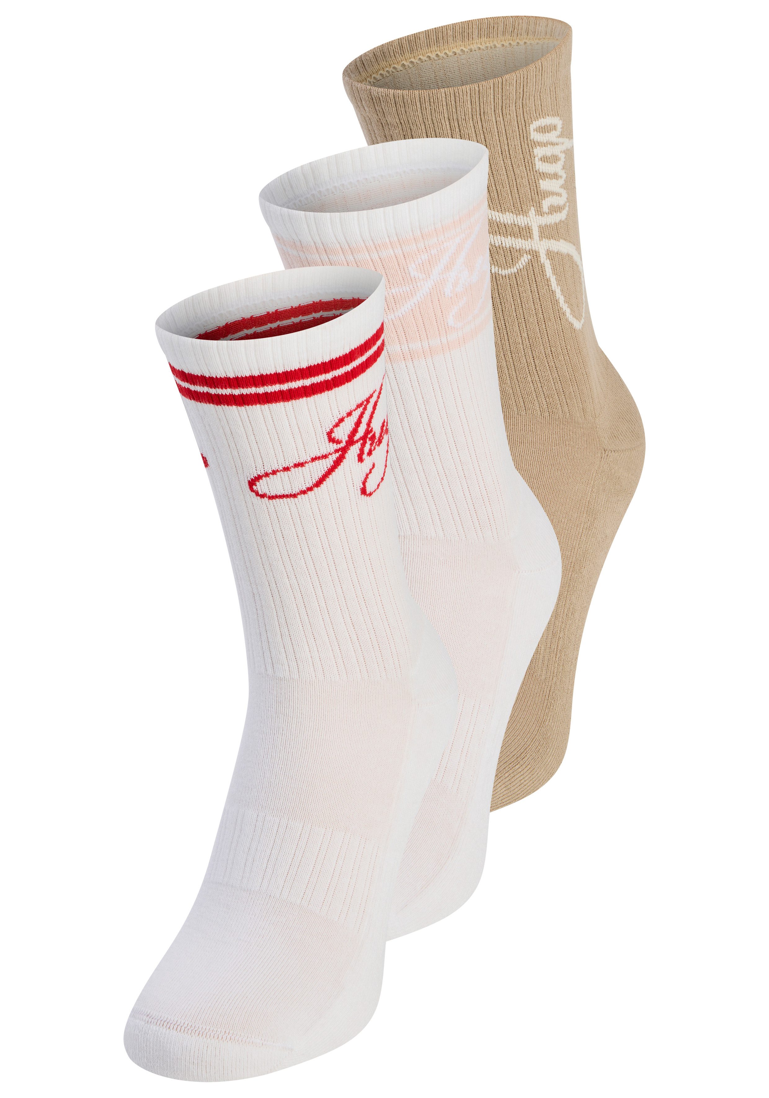 HUGO Basicsocken 3P AS MONOGRAM CC W