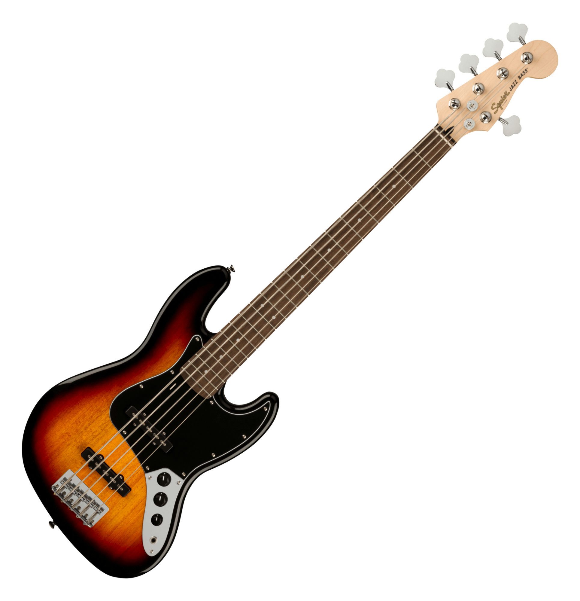 Squier E-Bass Affinity Series Jazz Bass V LRL 3-Color Sunburst, Jazz Bass, 5-Saiter