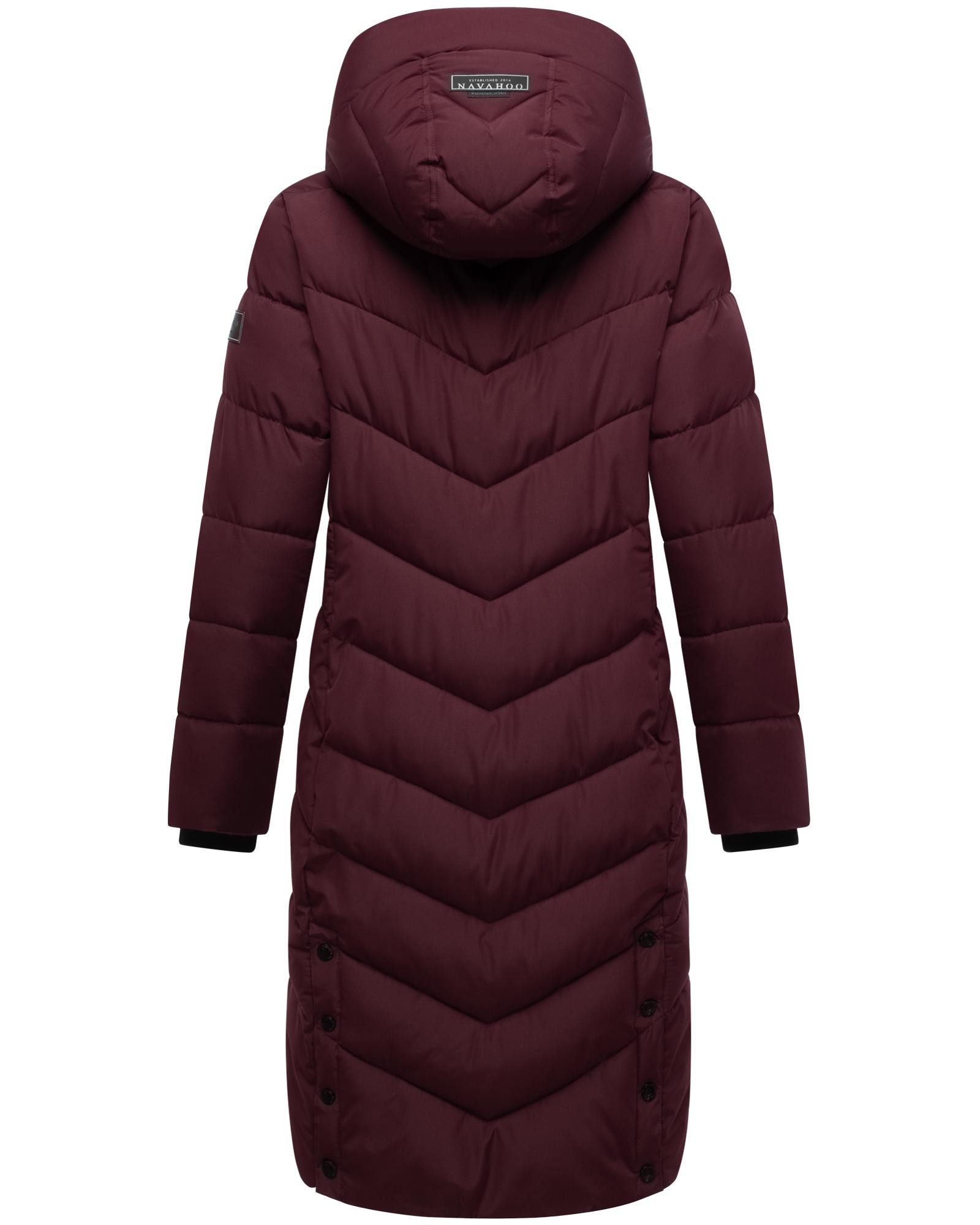 Navahoo Steppmantel Sahnekatzii XIV Schicker Wintermantel mit kuschlig warm wattiertem Kragen