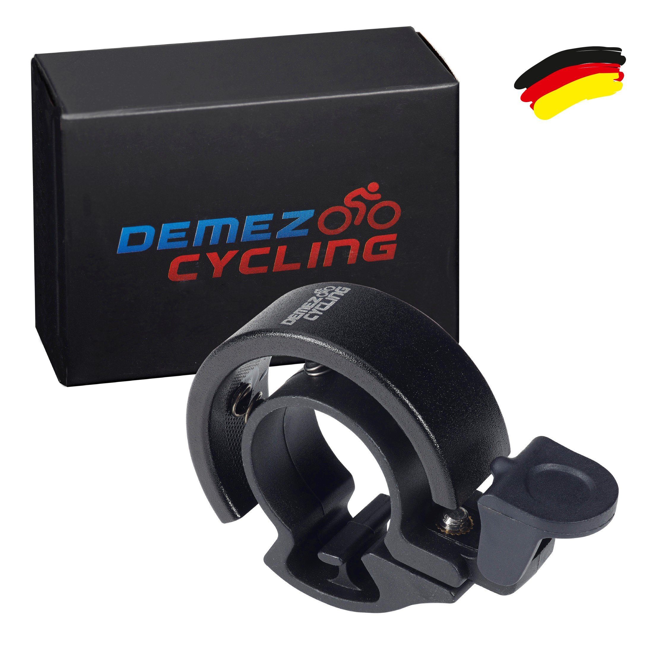 Demez Fahrradklingel Demez Cycling Fahrradklingel, schwarz