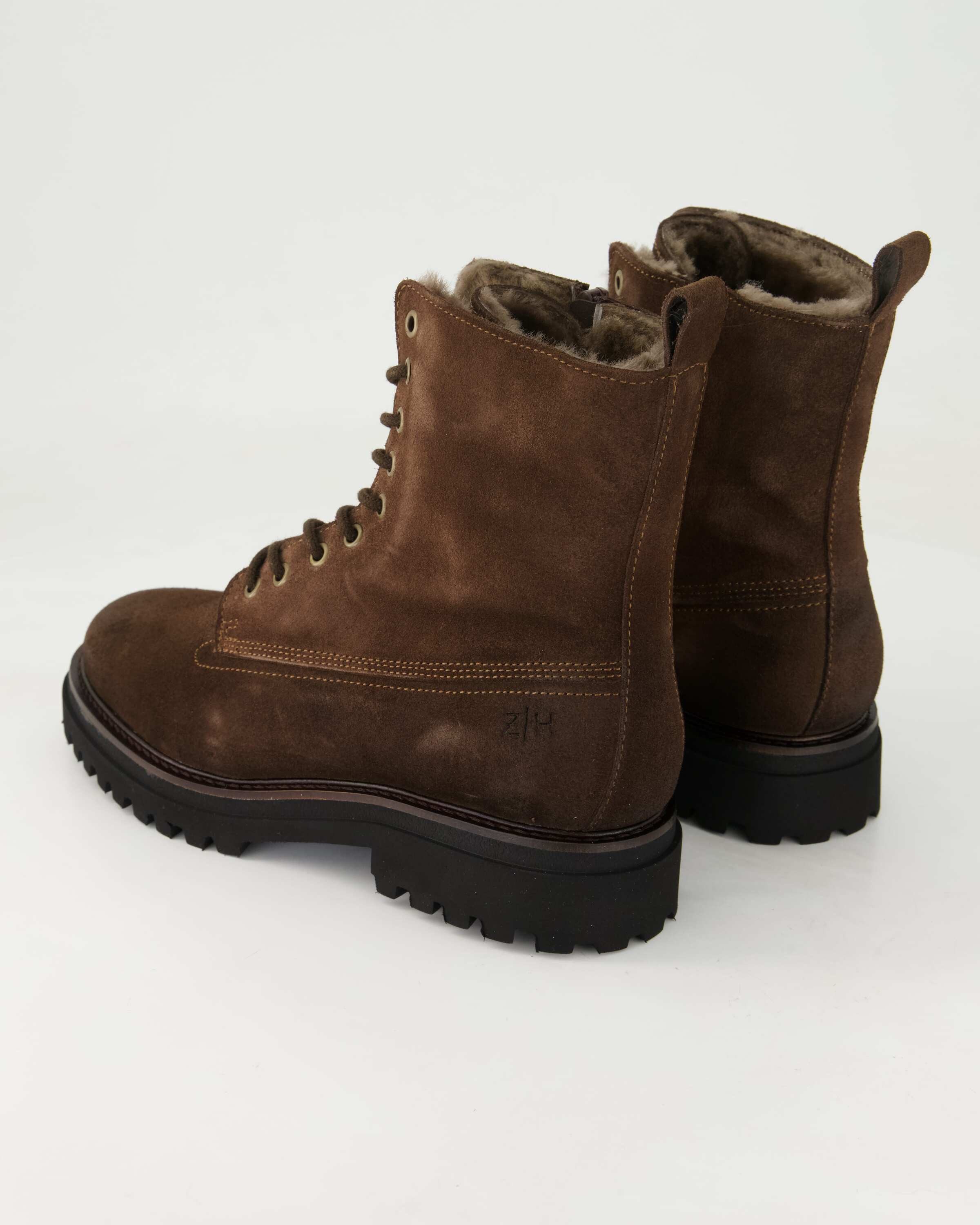 ZAHIRA B-2293 Schnürstiefelette Obermaterial: Leder