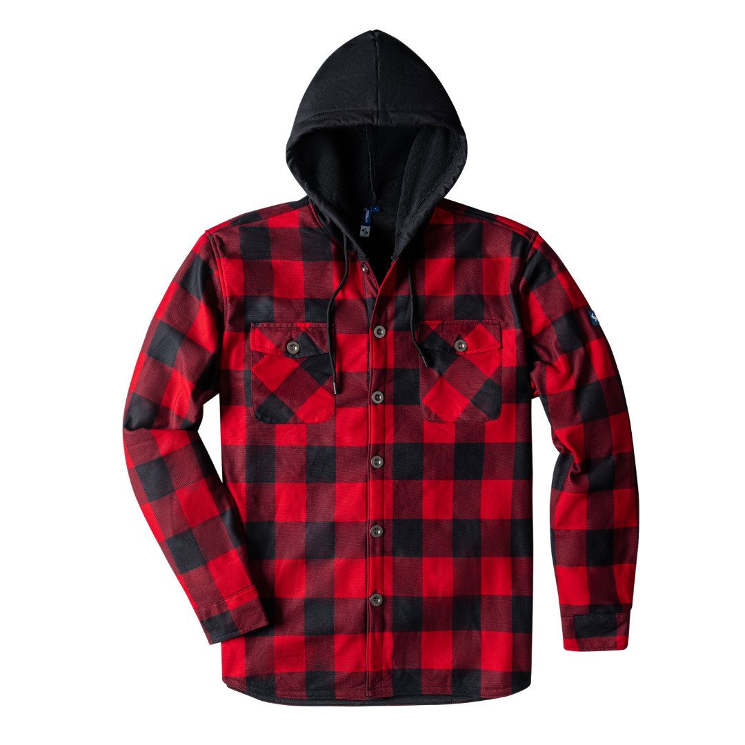 Kapuzenfleecejacke Thermo Hoodiejacke Glenville
