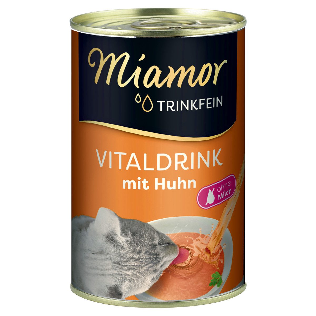 Miamor Trinkfein Vitaldrink mit Huhn 135 ml - 24 Stück, für: Katze