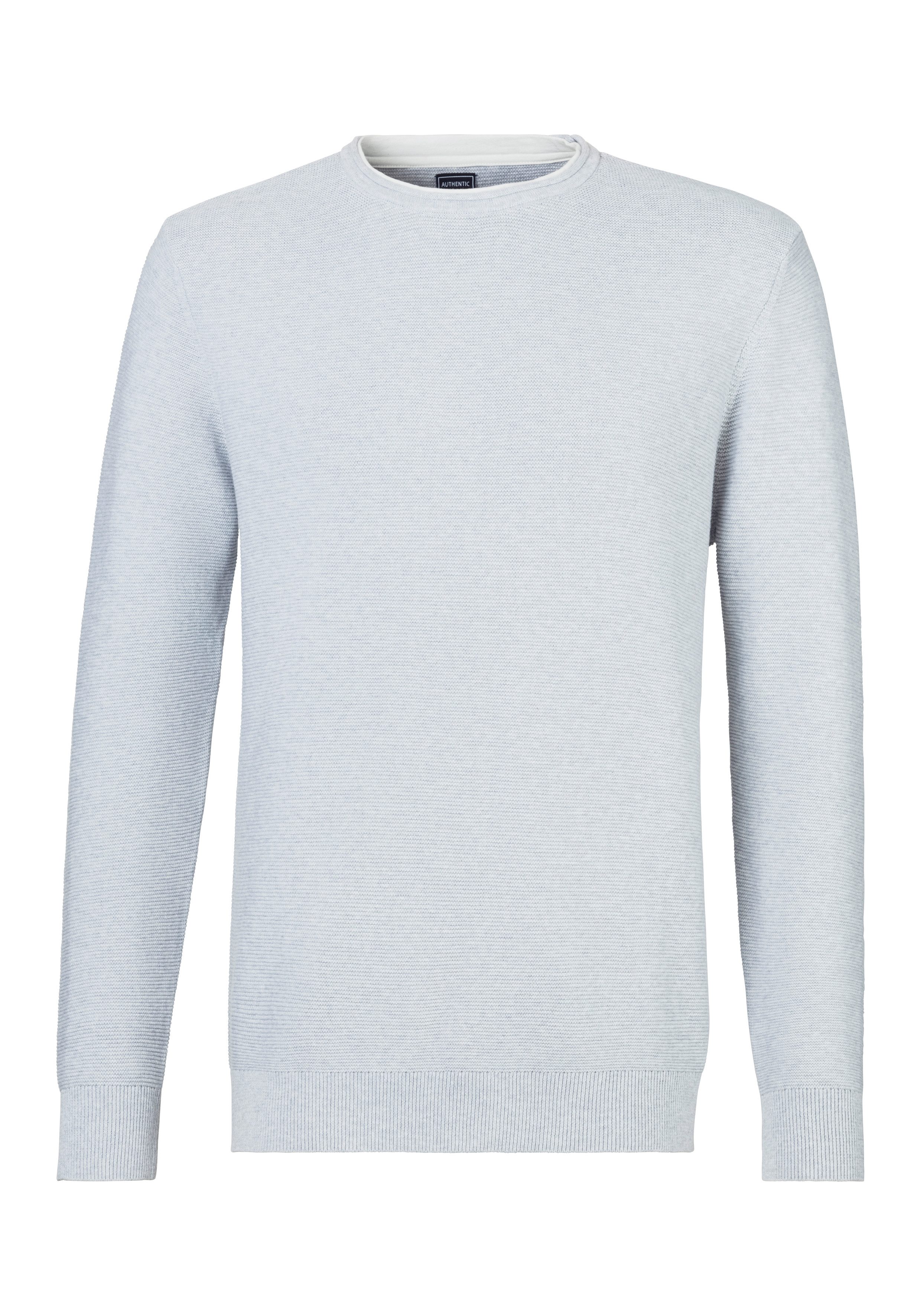 AUTHENTIC LE JOGGER Strickpullover mit Double-Layer Optik, Pullover aus reiner Baumwolle. € 39,99