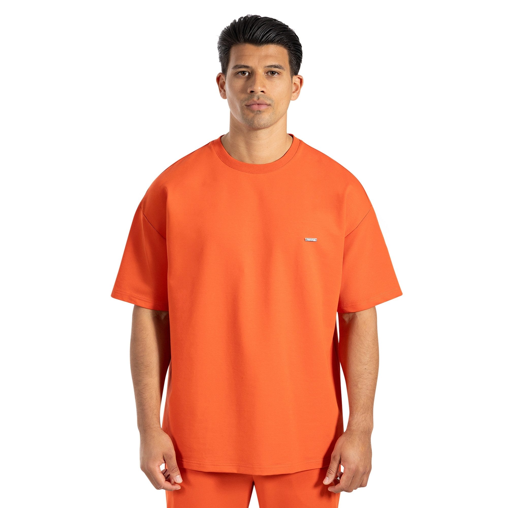 Smilodox T-Shirt Thiago, locker geschnittenes Kurzarm Shirt, Oversize Obert günstig online kaufen