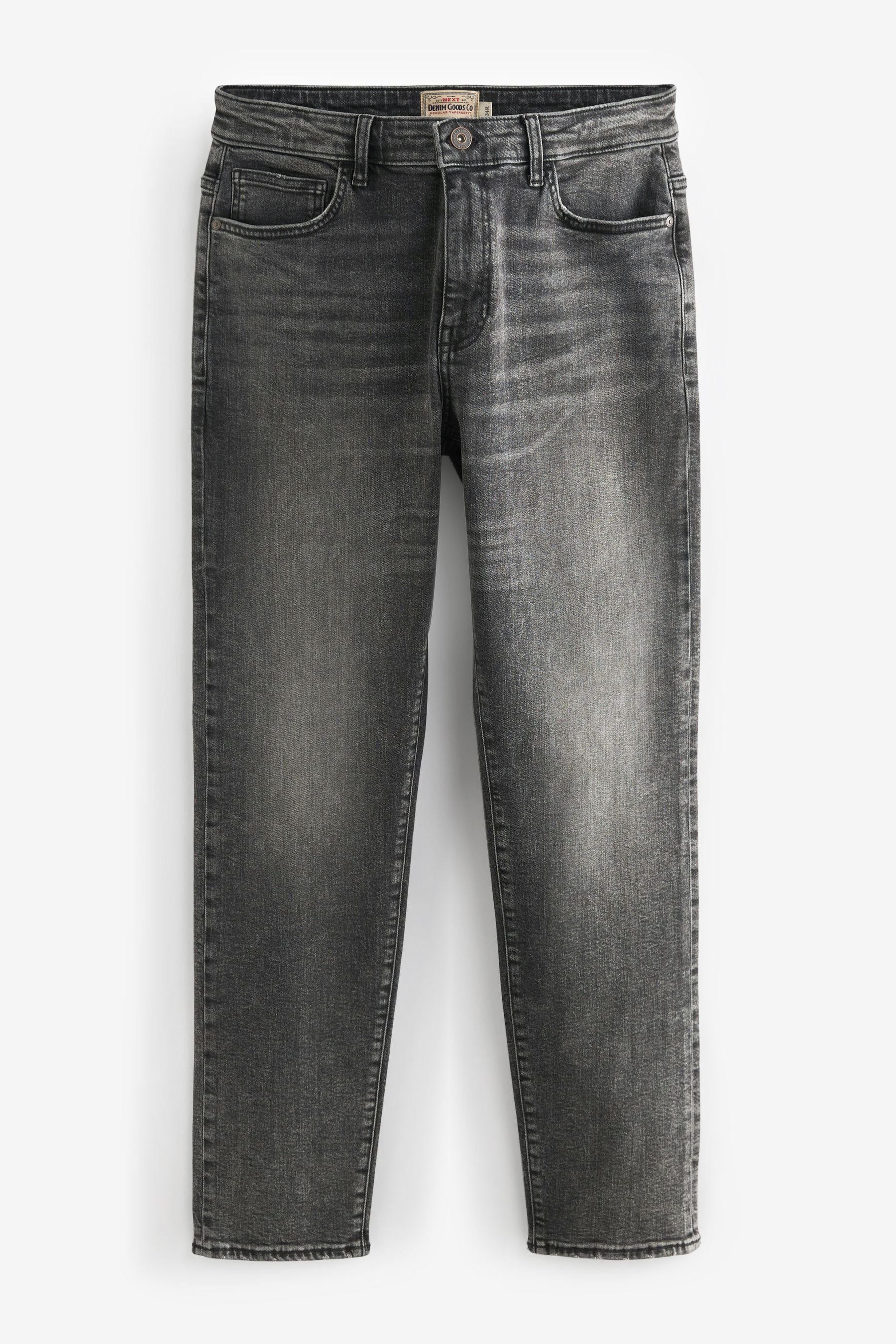 Next Regular-fit-Jeans Regular Fit Vintage Jeans mit Stretch (1-tlg) Grey