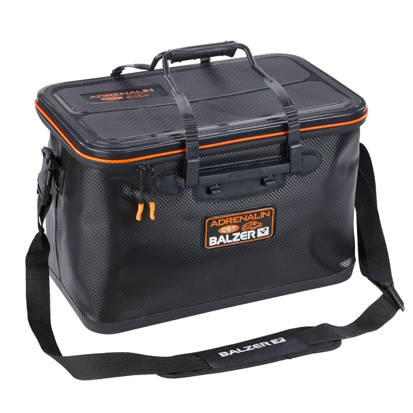 Aufbewahrungstasche Adrenalin Cat Waterstop Bag mit Hardcover 45x30x30cm - Angeltasche