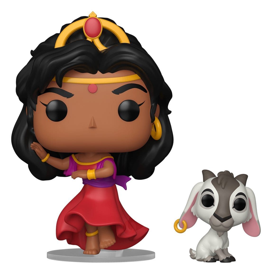 Funko Merchandise-Figur Der Glöckner von Notre Dame POP! Vinyl Figur Esmeralda & Djali 9 cm