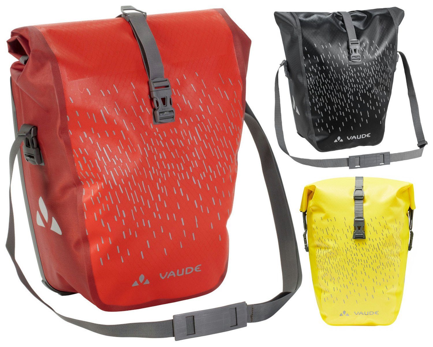 VAUDE Fahrradtasche Aqua Back Luminum single Hinterradtasche Gepäckträgertasche