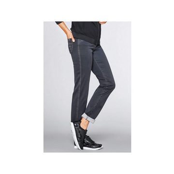 TONI 5-Pocket-Jeans anthrazit regular (1-tlg)