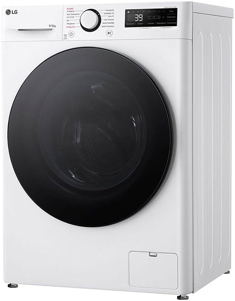 LG Waschtrockner 5 V5WD95SLIM, 9 kg, 5 kg, 1200 U/min