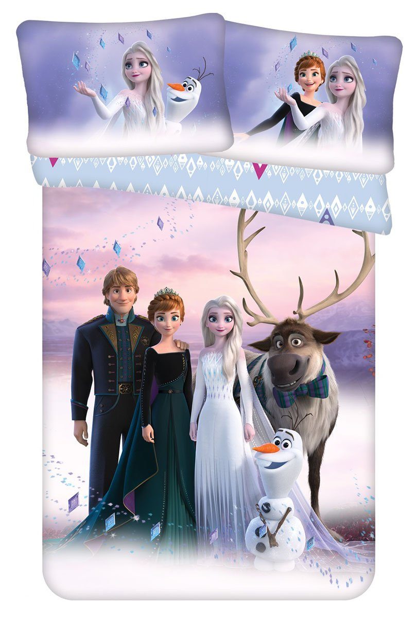 Jerry Fabrics Kinderbettwäsche Frozen, Renforcé, 2 günstig online kaufen