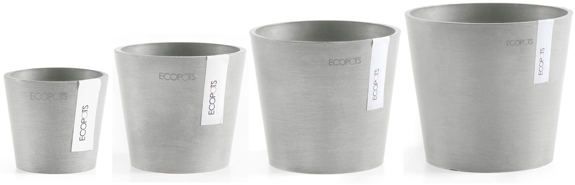 ECOPOTS Blumentopf Amsterdam Mini (Set, 4 günstig online kaufen