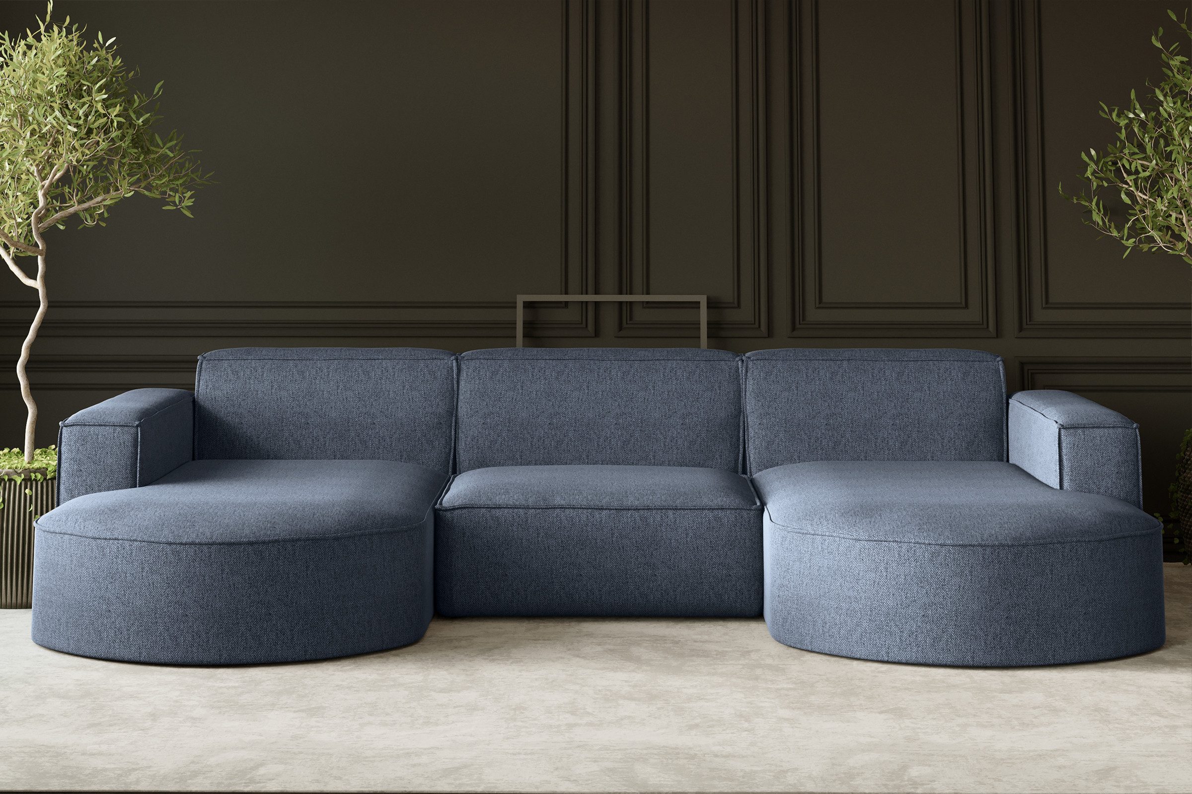 Kaiser Möbel Ecksofa Sofa U form, günstig online kaufen