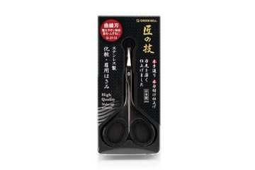 Seki EDGE Augenbrauenschere Edelstahl Kosmetikschere G-2112 9x4.2x0.4 cm, handgeschärftes Qualitätsprodukt aus Japan