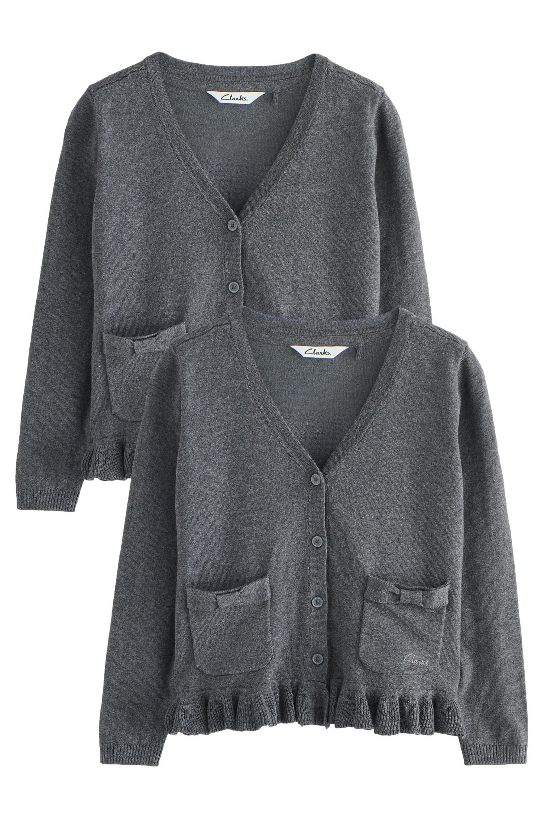 Strickjacke Clarks Schul-Strickjacken für Mädchen, 2er-Pack