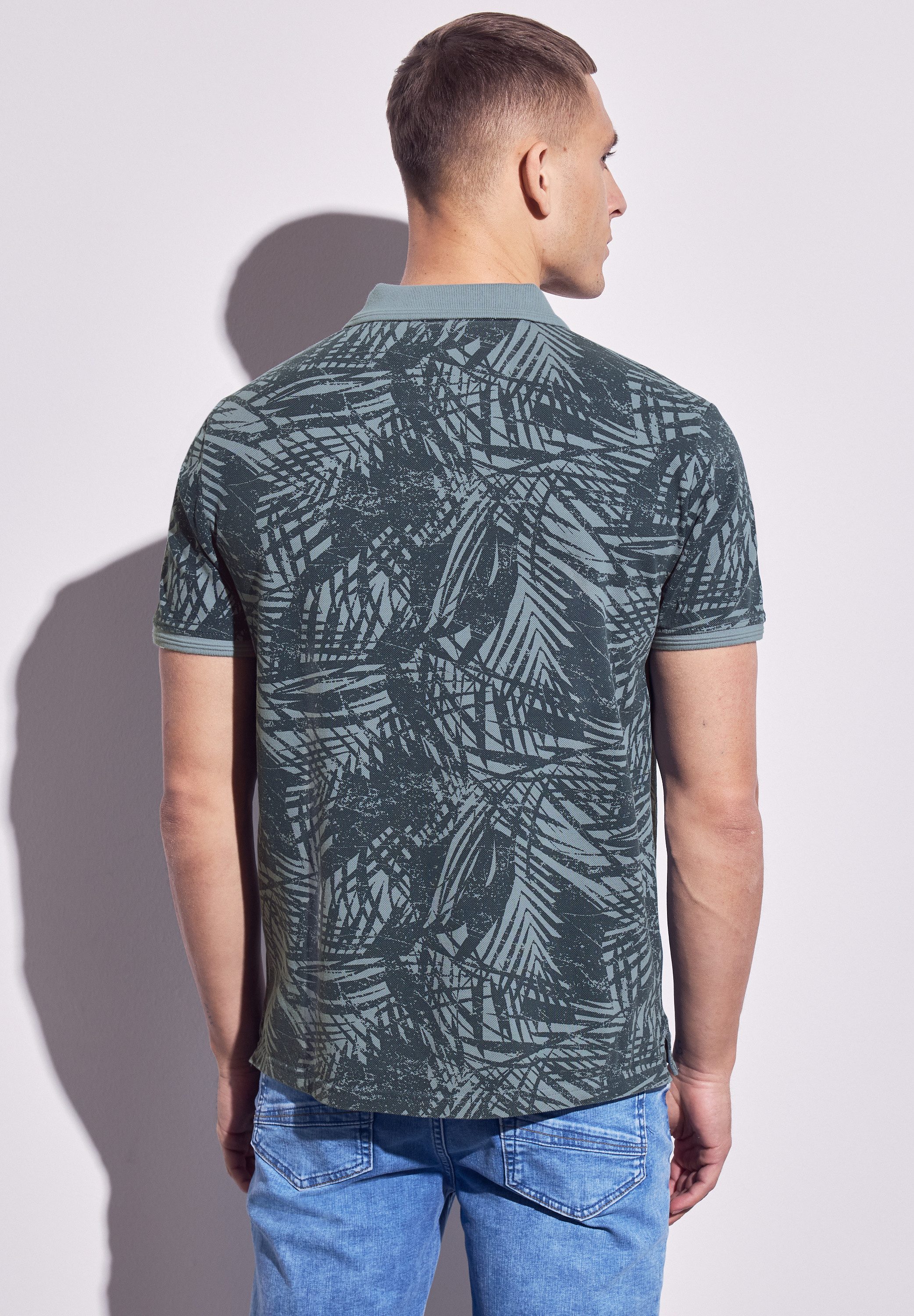 STREET ONE MEN T-Shirt, aus reiner Baumwolle günstig online kaufen