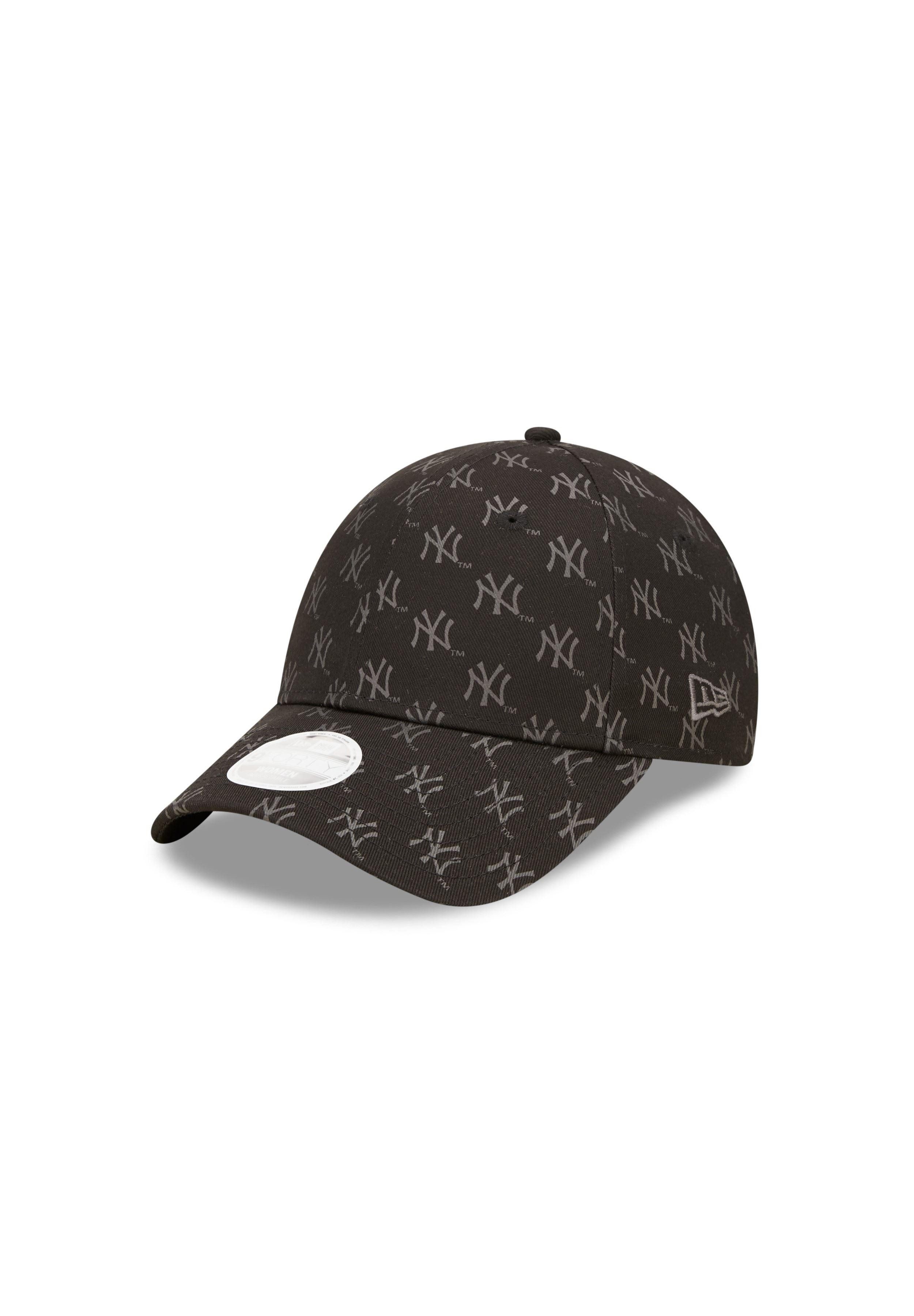Baseball Cap New York Yankees MLB Monogram Black 9Forty Adjustable Women Cap New Er