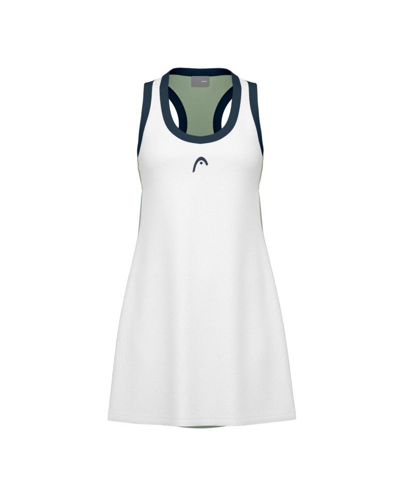 Head Tenniskleid Play Tech Dress (separate Innenhose) weiss/grün Damen