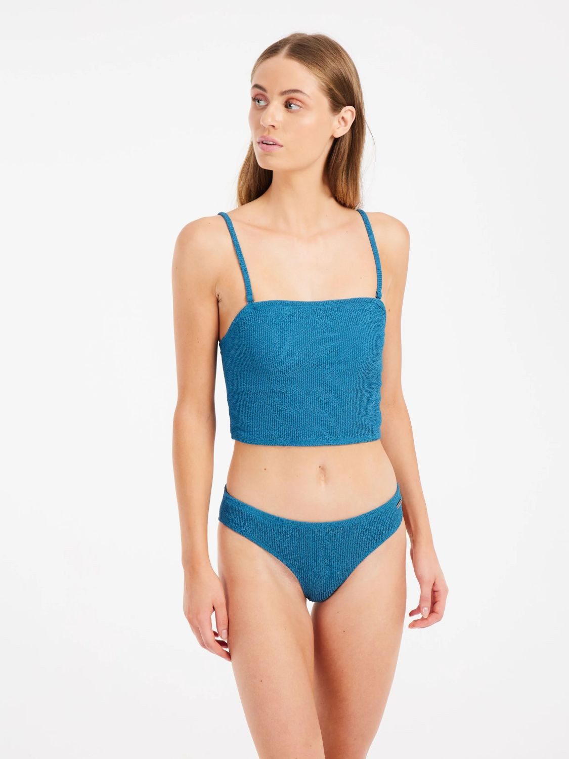 Protest Bandeau-Bikini-Top Protest Bandeau Bikini-Set Surfing Blue