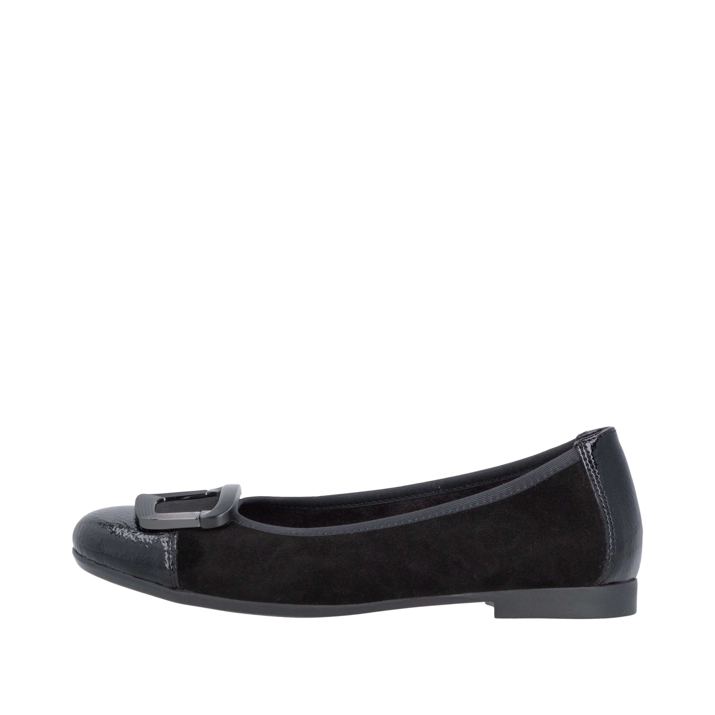 Remonte Ballerina Ballerina, Businessschuh, Festtagsschuh mit Lackspitze