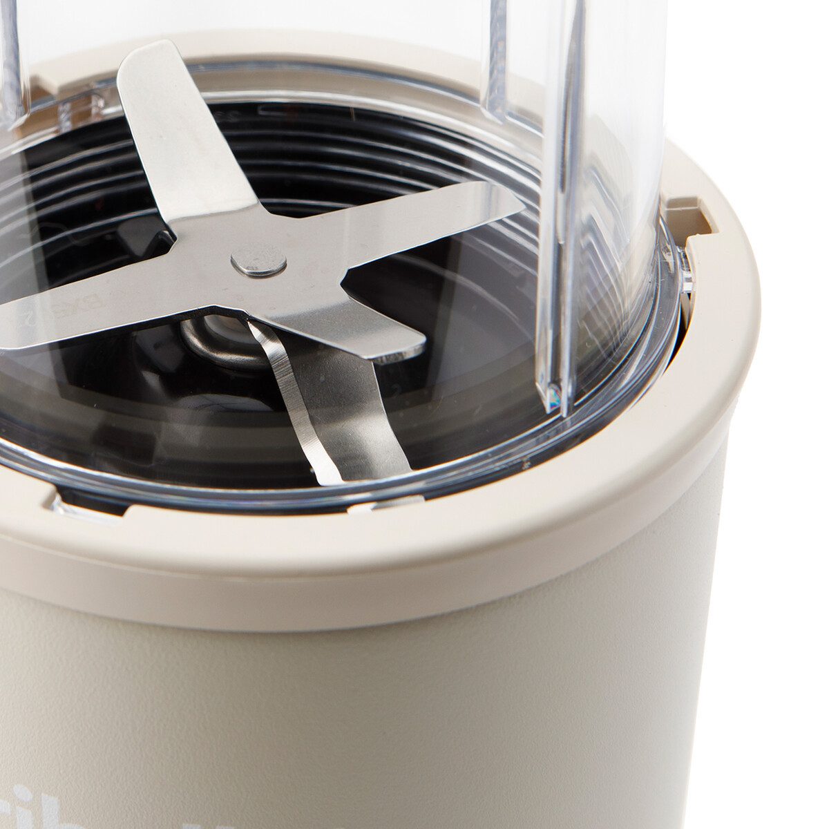 nutribullet Standmixer Pro NB907MASN - kompakter Mixer, 900W, 2 Mixbecher (700 + 925ml), Sand, 900 W, Drücken, drehen, mixen; starker Motor;Becher+Zubehör spülmaschinenfest