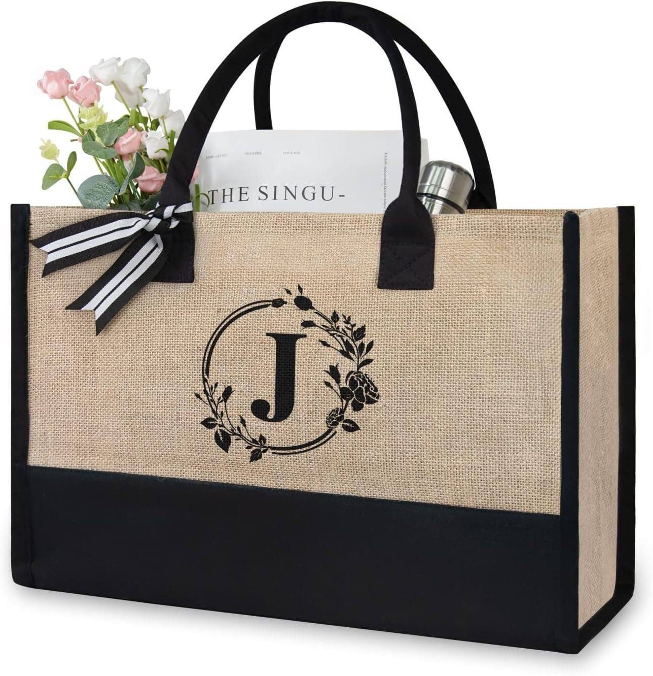 HAUSS SPLOE Henkeltasche Freizeittasche Tragetasche Canvas Einkaufstasche Duschtasche (Zeitungskorb Einkaufstasche Shopper Shopping Bag mit Top Griff, Schultertasche, Unitasche, Einkaufskorb, Einkaufsshopper), für Damen Frauen Jungen Freizeit Arbeit Business Schule Büro Einkaufen