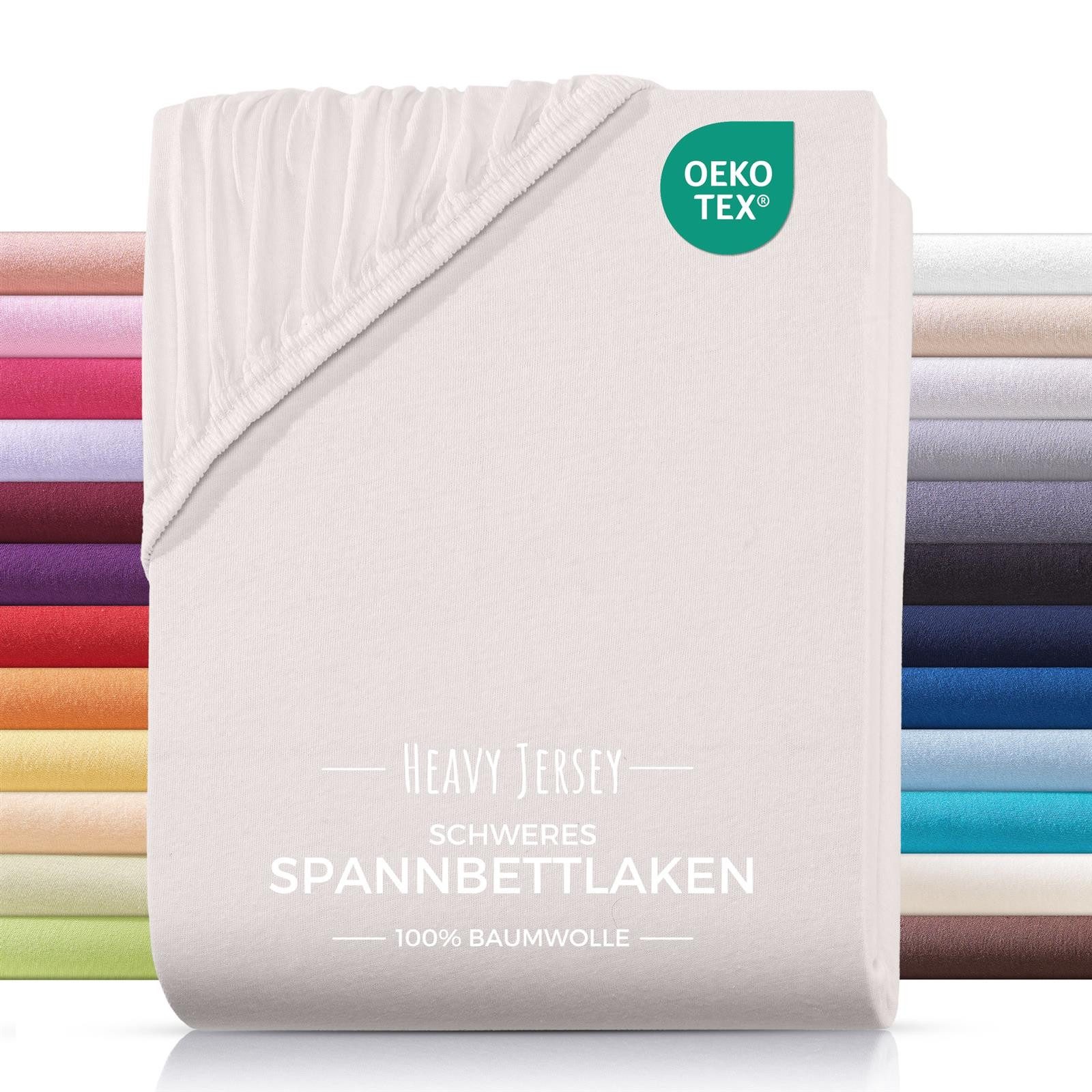 Carpe Sonno Spannbettlaken Heavy Jersey 90x200 100x200 120x200 140x200 160x günstig online kaufen