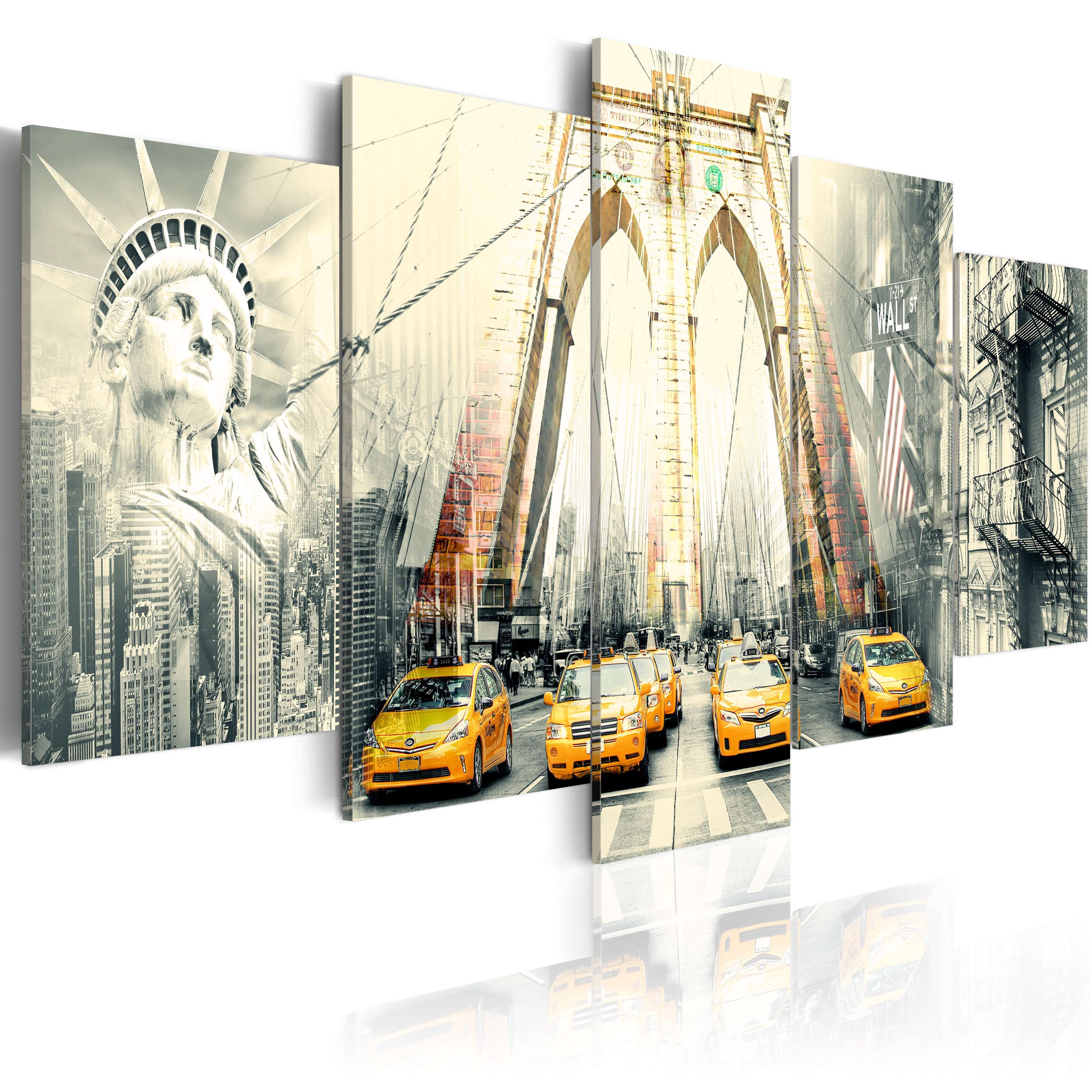 Artgeist Wandbild Amerikanische Metropolie