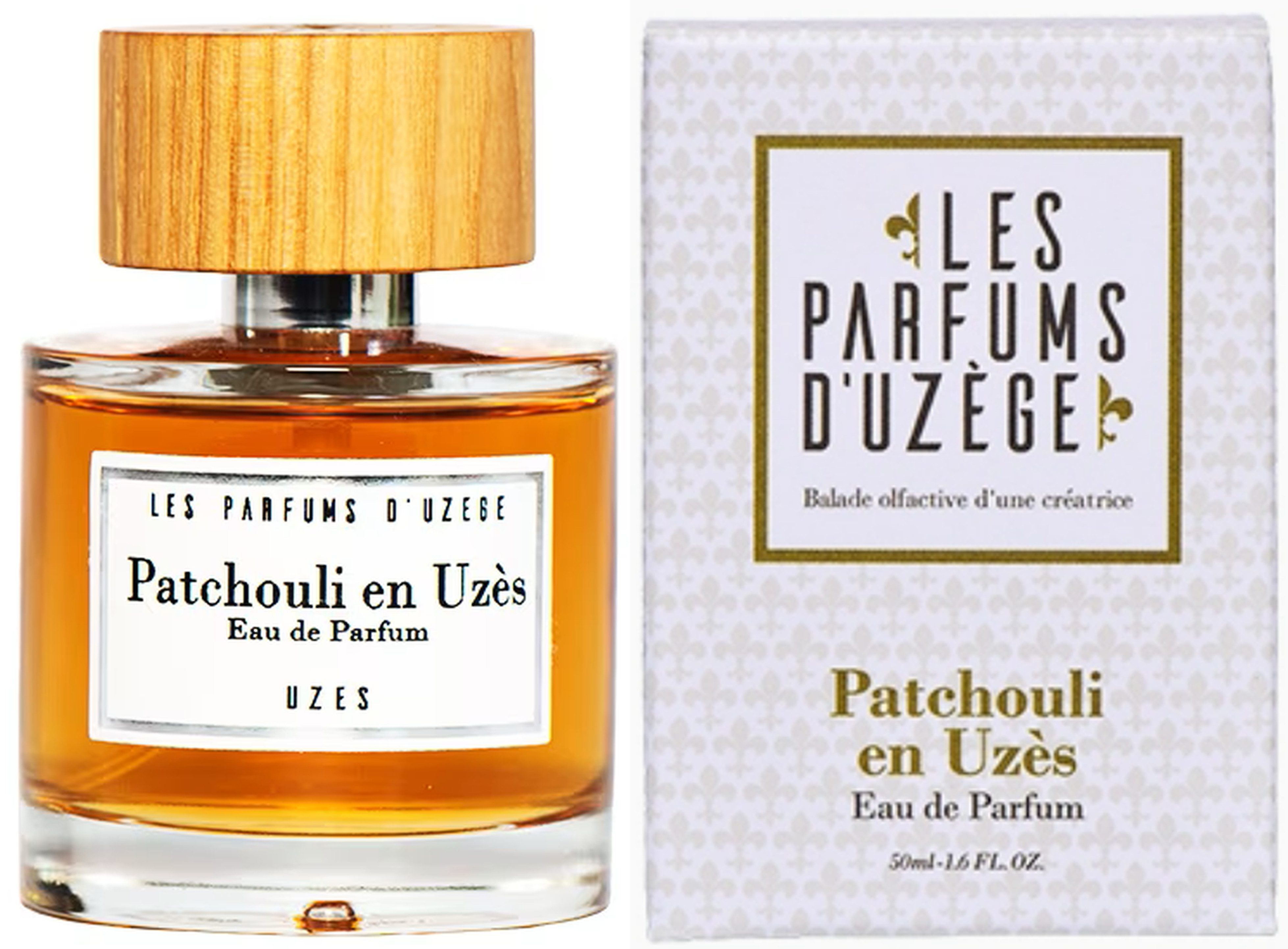 Les Parfums D'Uzège Eau de Parfum PATCHOULI EN UZÈS Damen Spray (EDP) aus Frankreich, Französisches Parfum aus Uzès – Duft aus dem Herzen Südfrankreichs