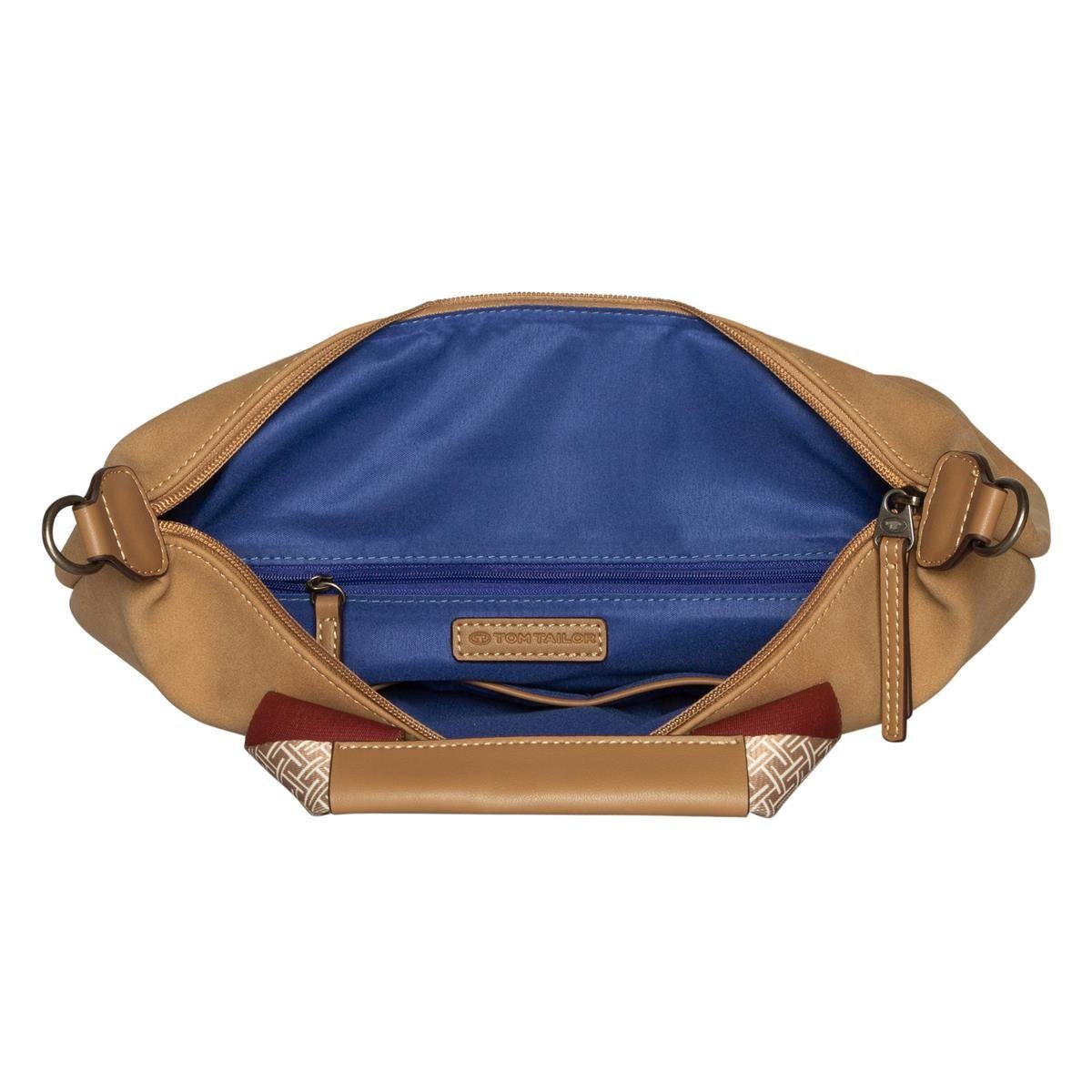 TOM TAILOR Schultertasche TOM TAILOR Bowling Bag CARA Henkeltasche Shopper 35x13x23