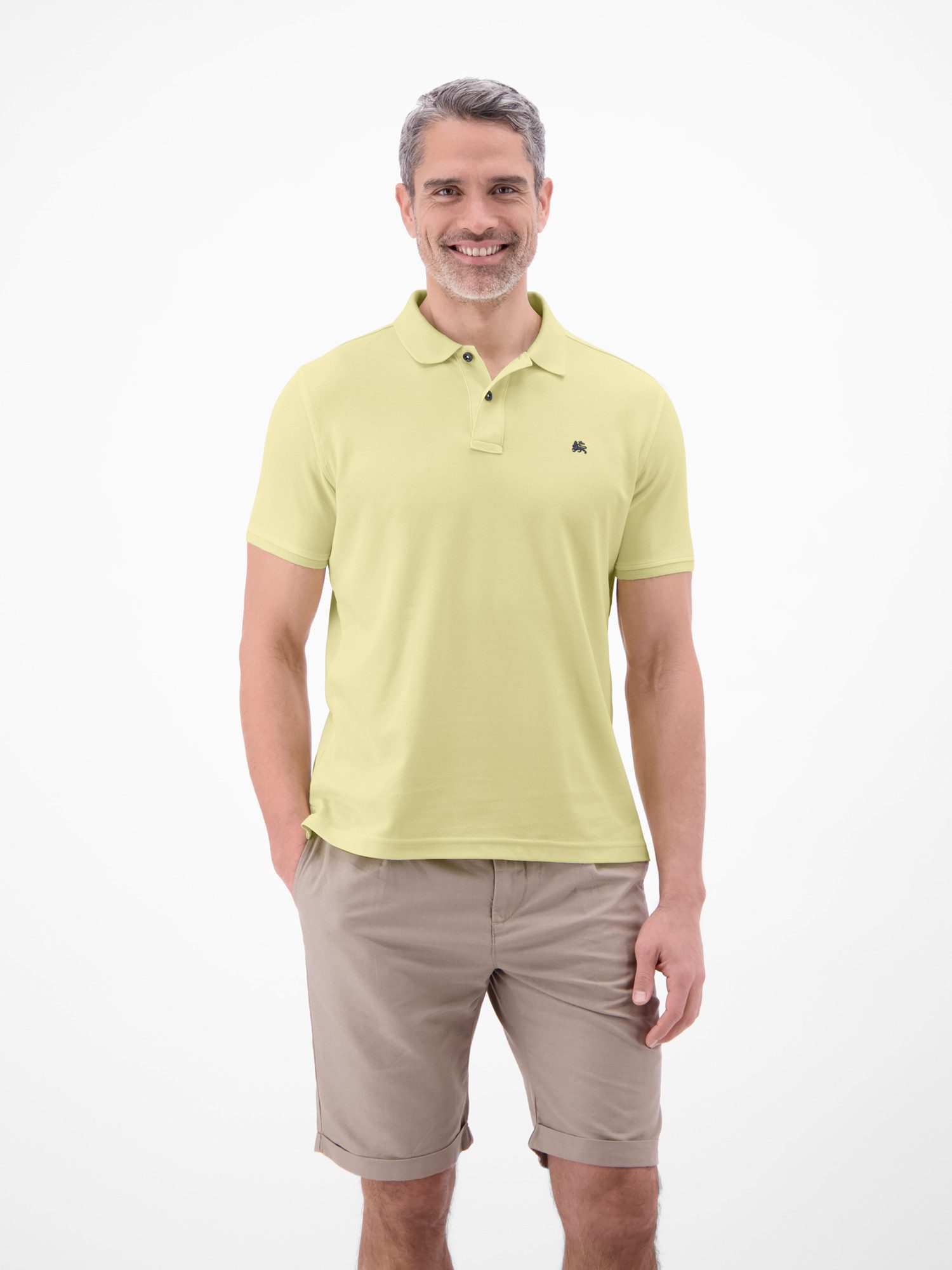LERROS Poloshirt COOL & DRY mit Logo-Stickerei