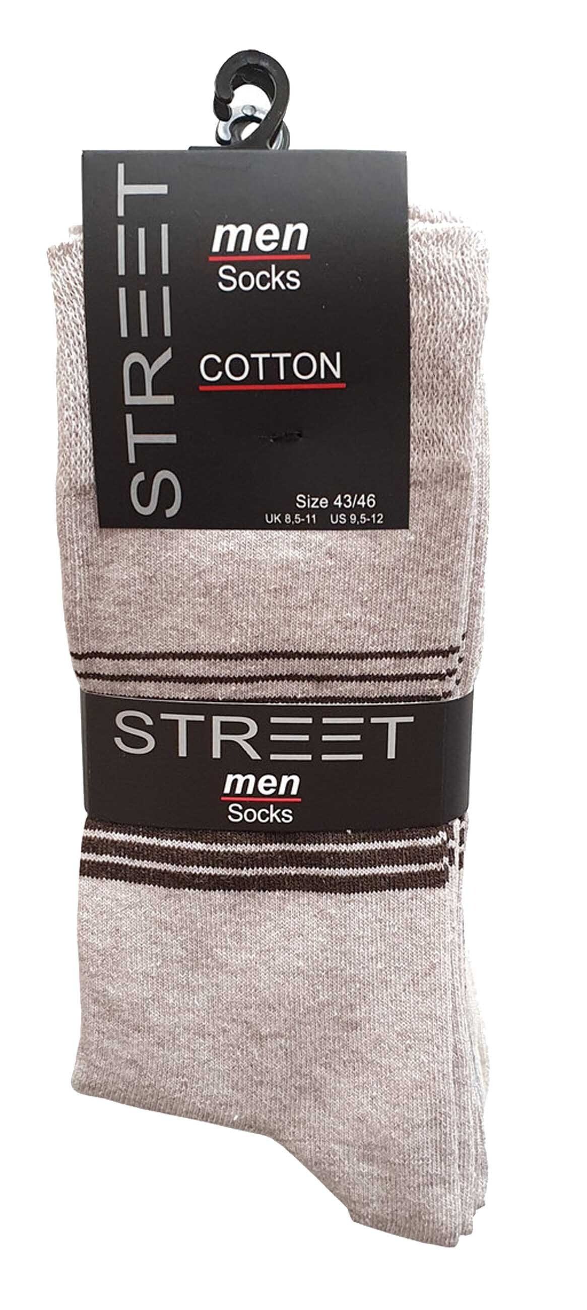 Cotton in Socken Baumwollqualität (10-Paar) angenehmer Prime®