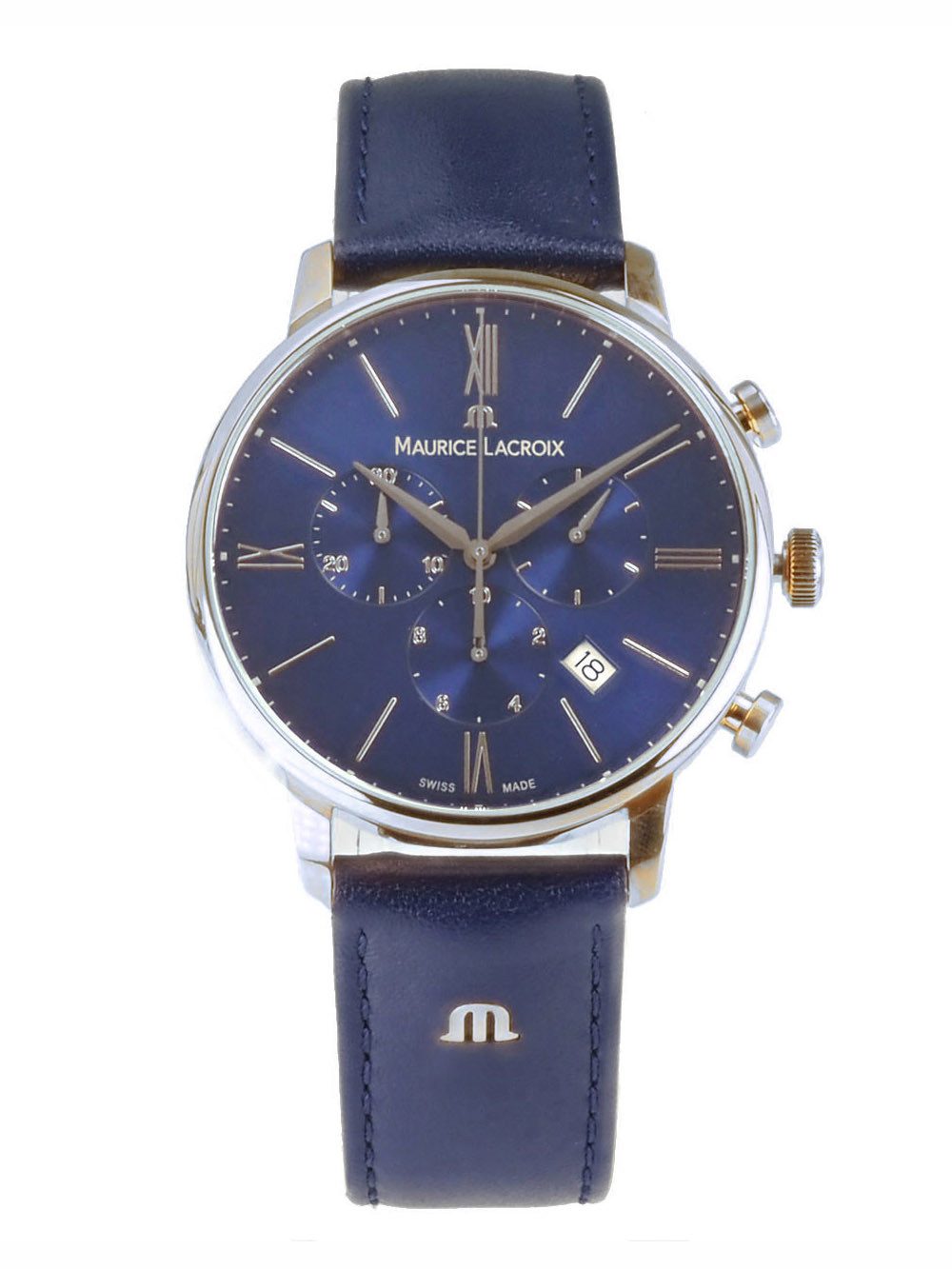 MAURICE LACROIX Chronograph Herren Uhr 40 Ø mm Eliros EL1098-SS001-410-4 El günstig online kaufen