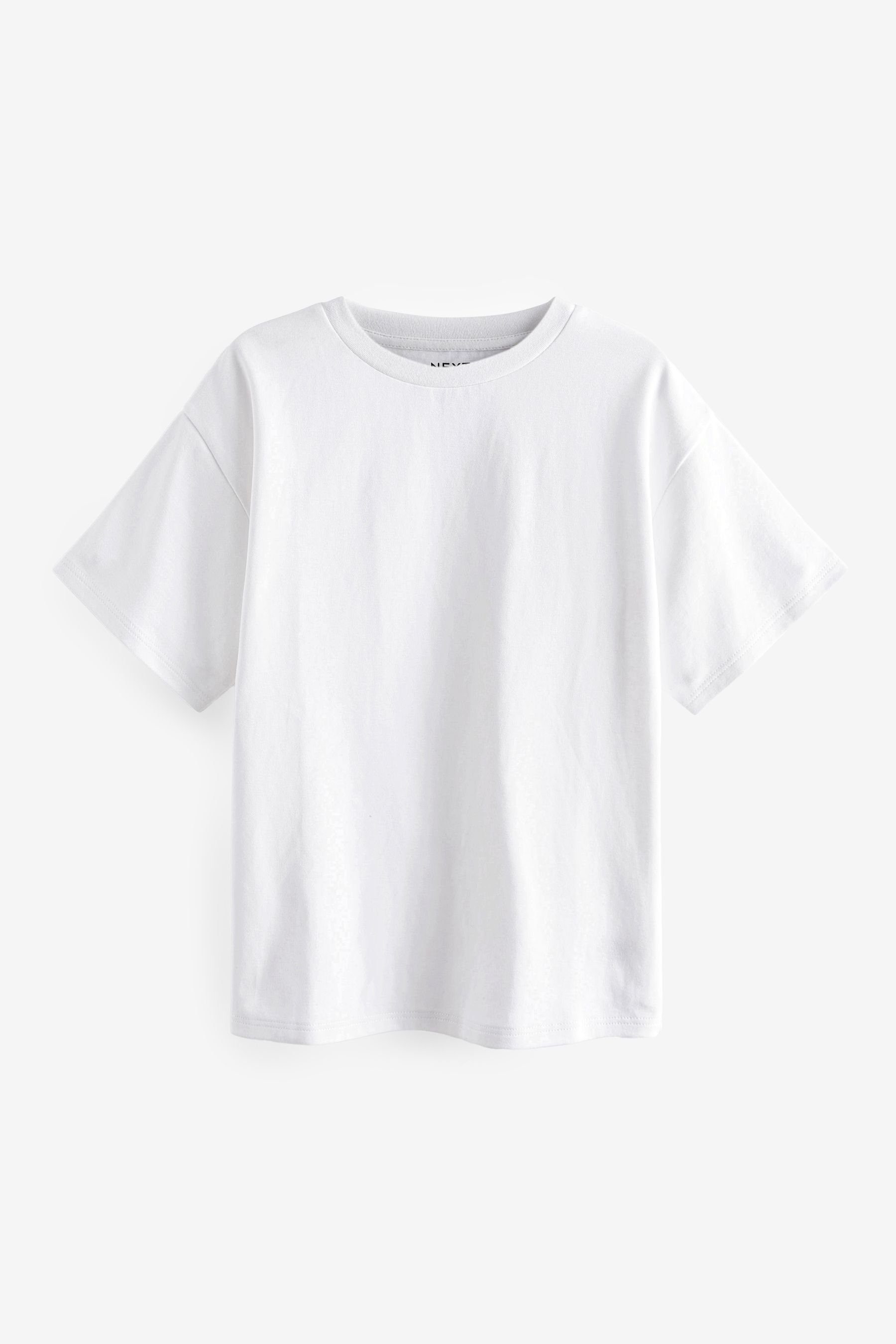 Next T-Shirt Oversized-T-Shirt aus schwerem Stoff (1-tlg)