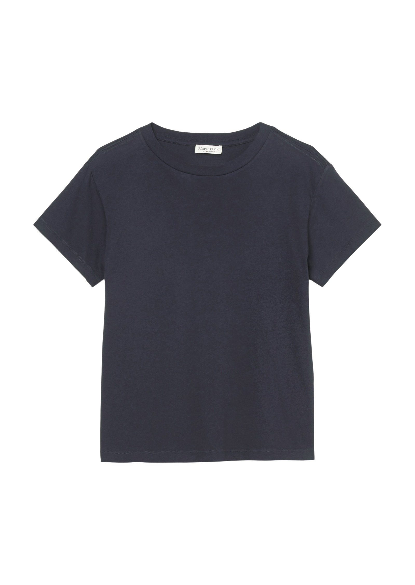 aus T-Shirt Organic O'Polo Cotton Marc blau